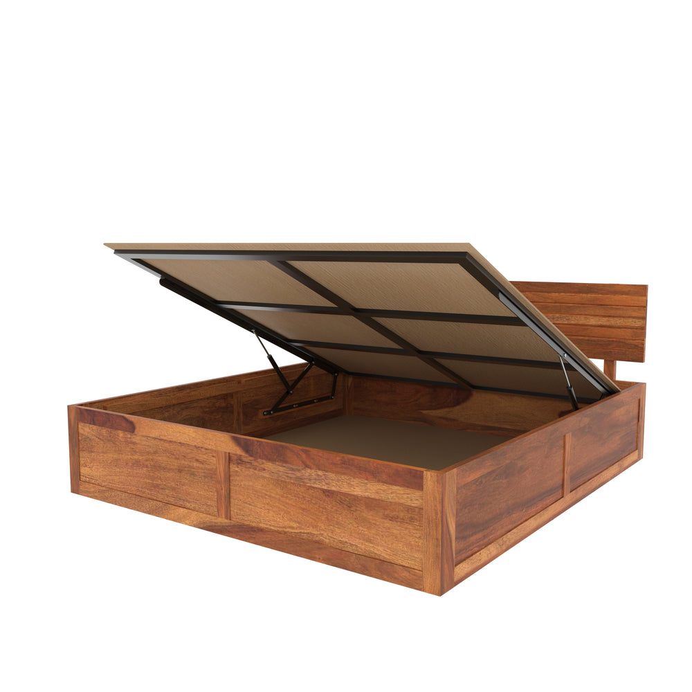 The Grand Weave Mastercraft King Hydraulic Storage Bed