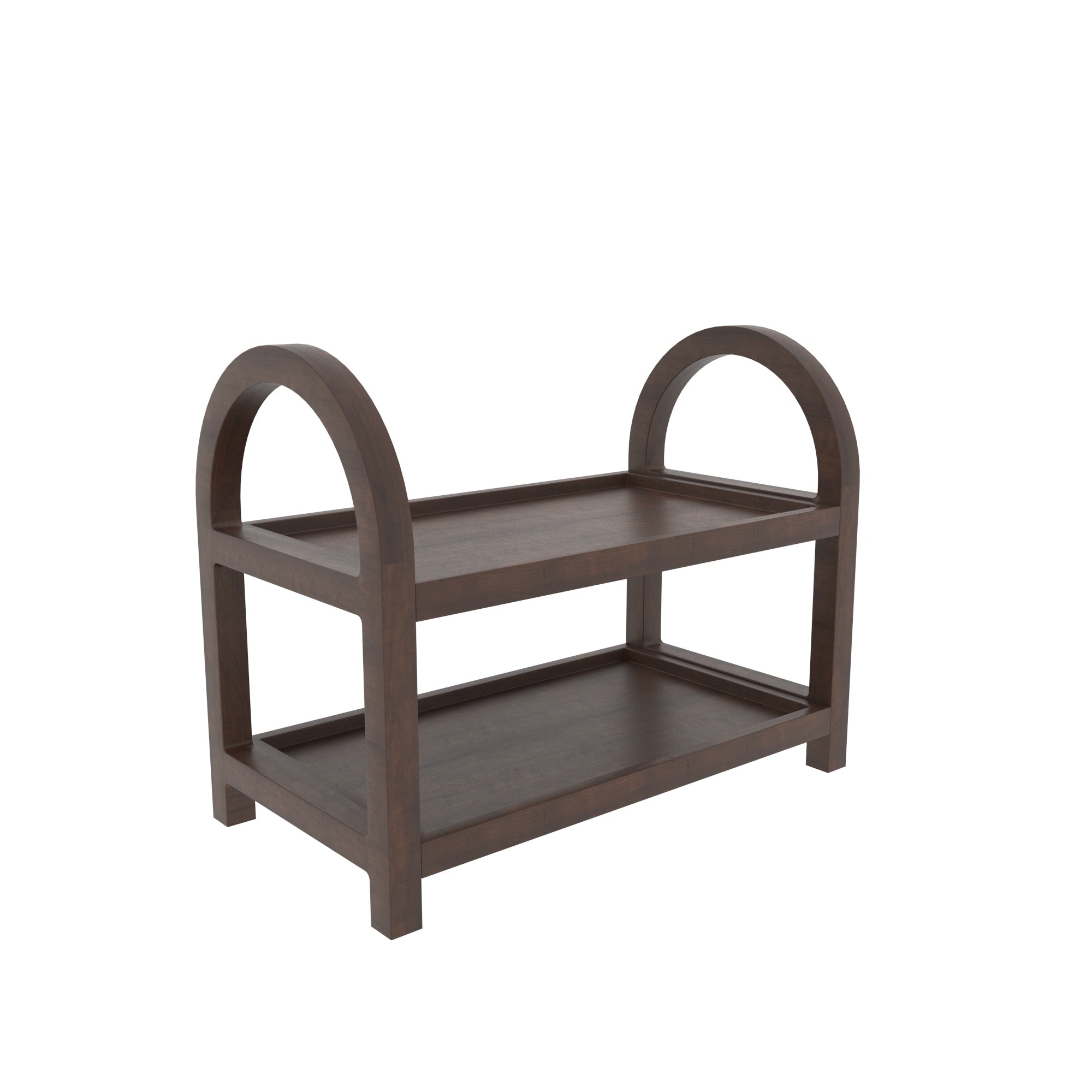 Solid wooden 2 shelf Rack Wall Rack