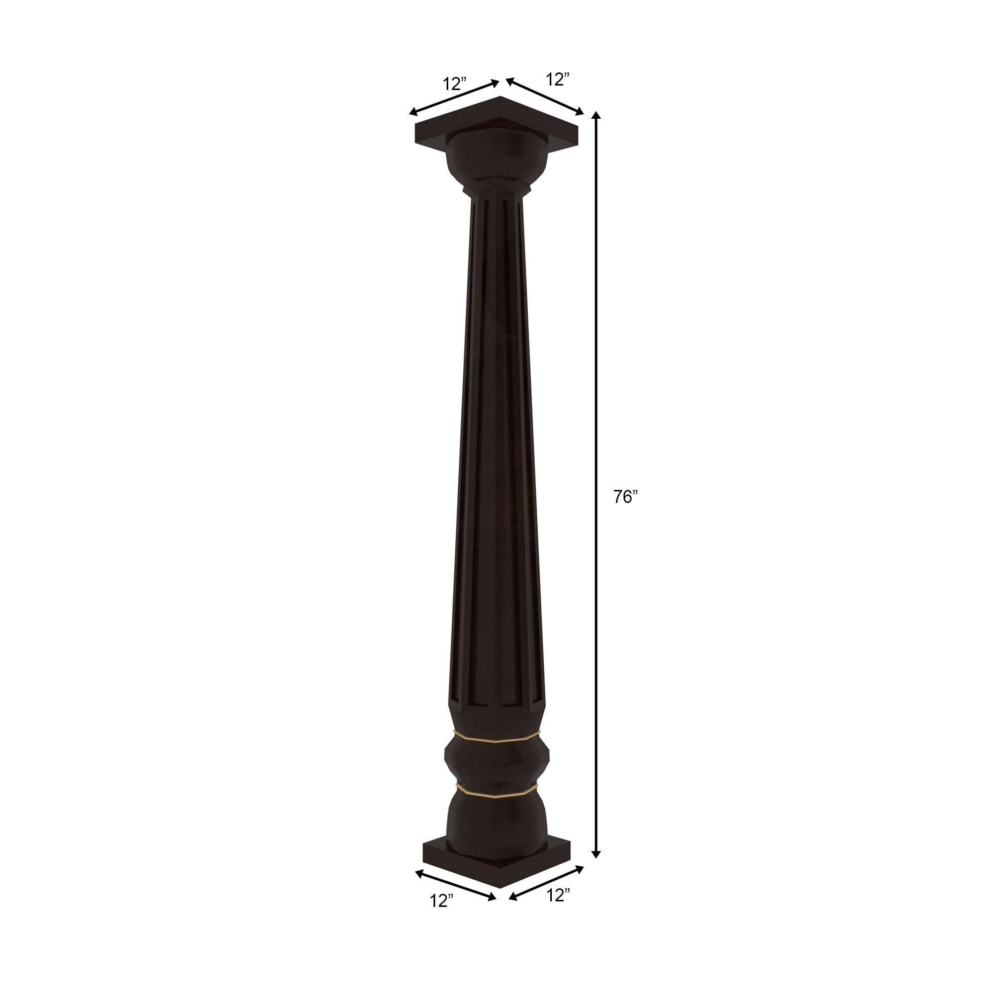 Handcrafted Heritage Pillar - Ornate Indian Architecture Pillar