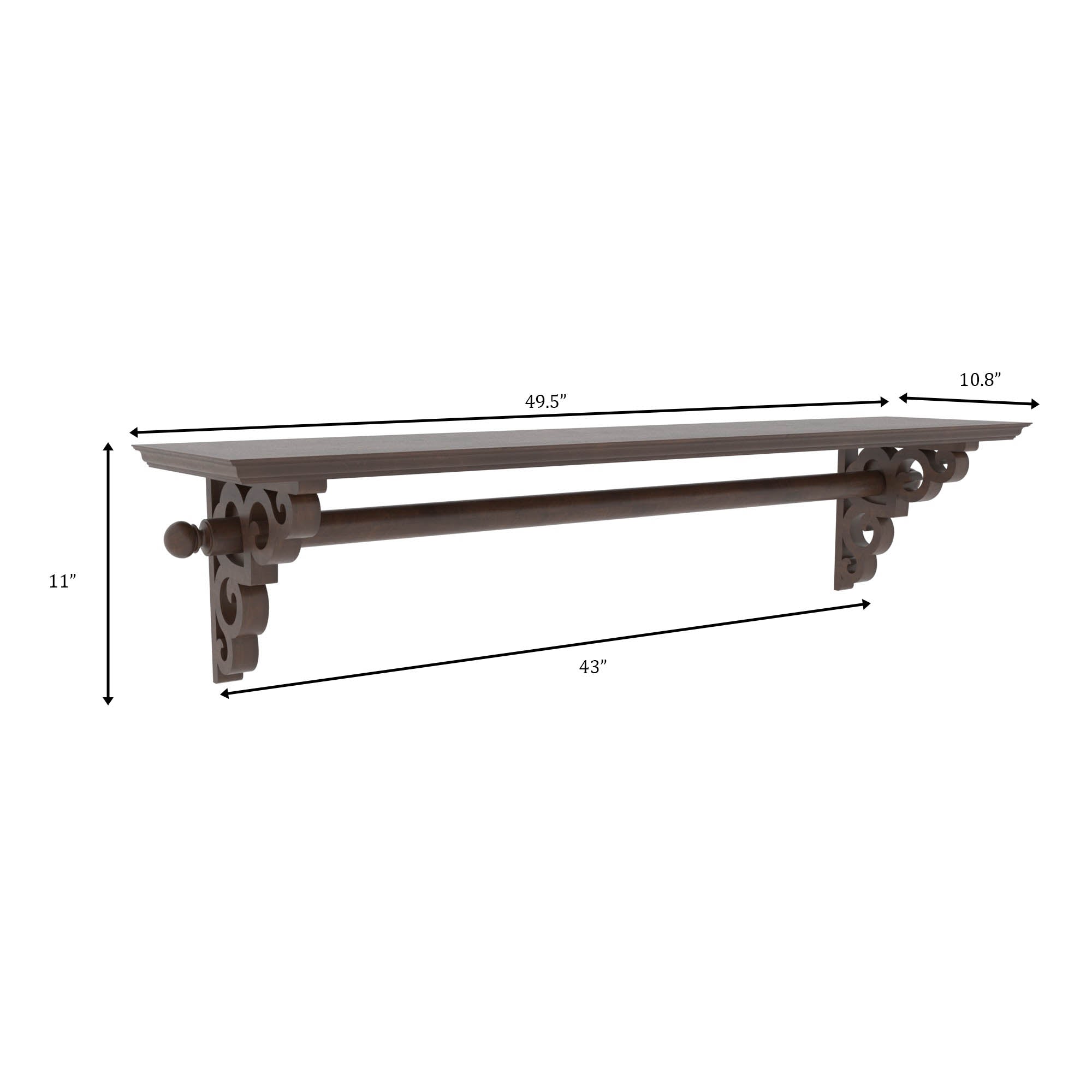 wr1 Curtain & Drape Rods