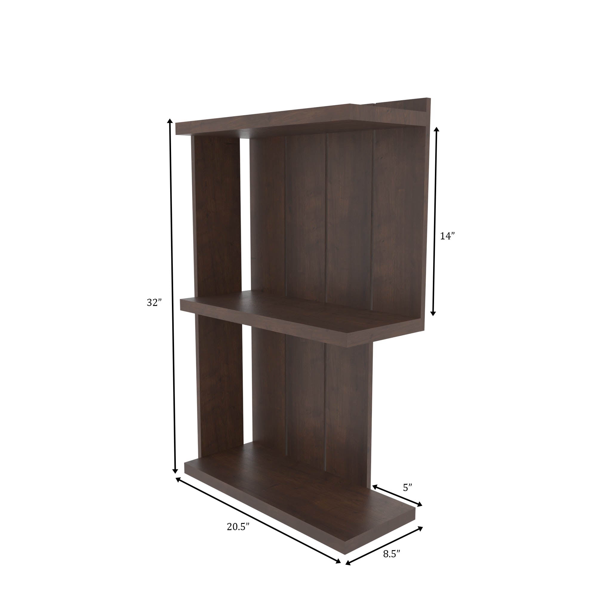 Rustic Box Wall Shelf Rack Wall Rack