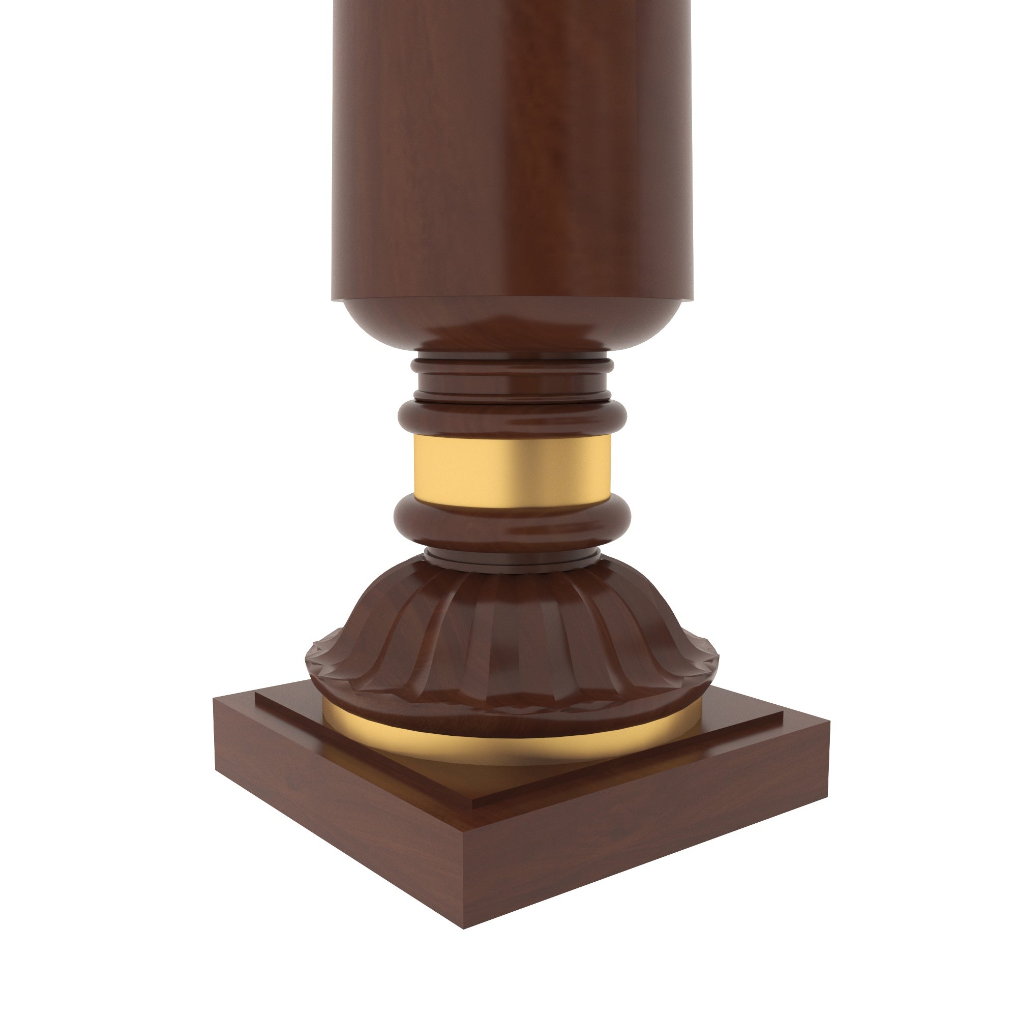 Handcrafted Heritage Pillar - Artisan Indian Design Pillar