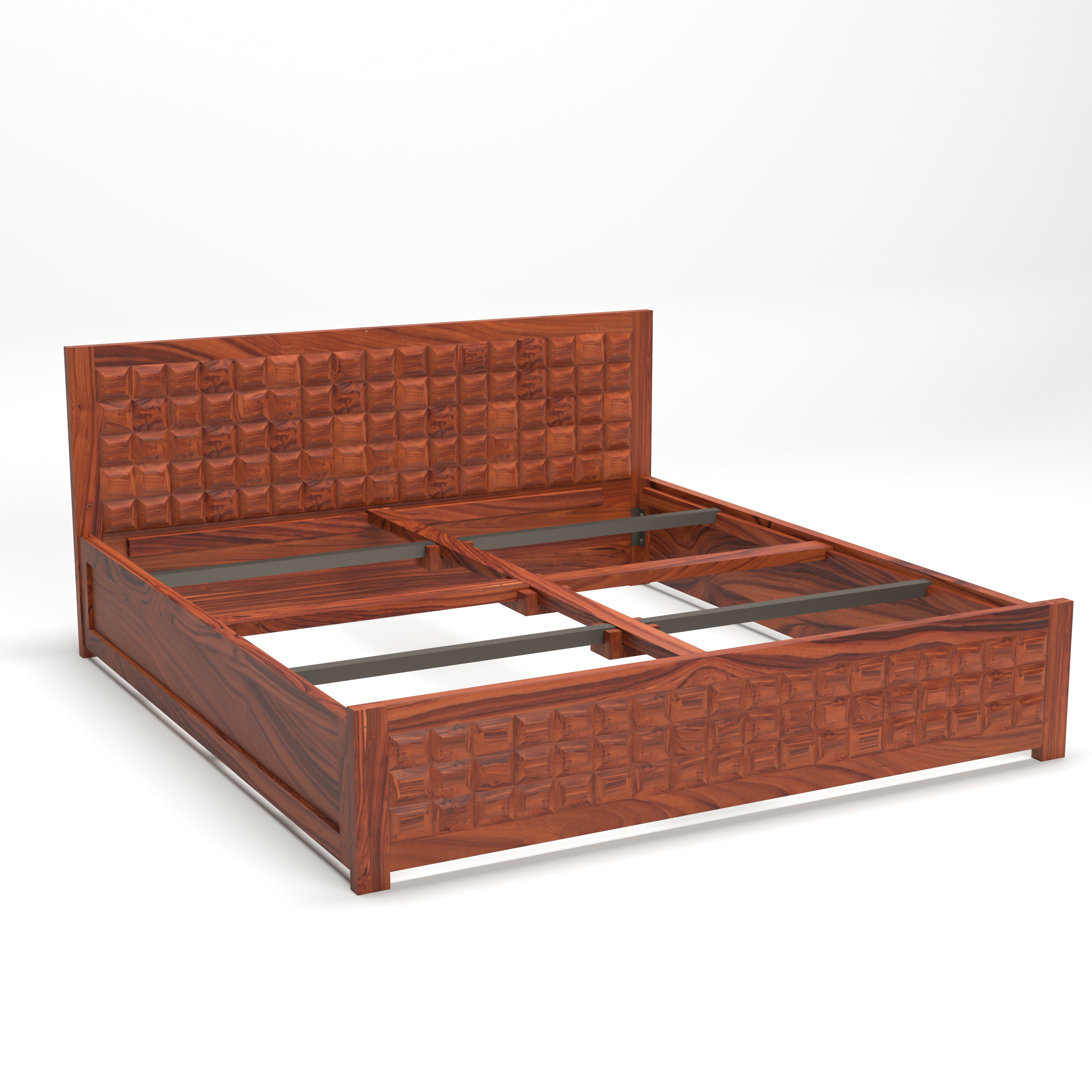 Wooden Contemporary regal designed Bed Bed
