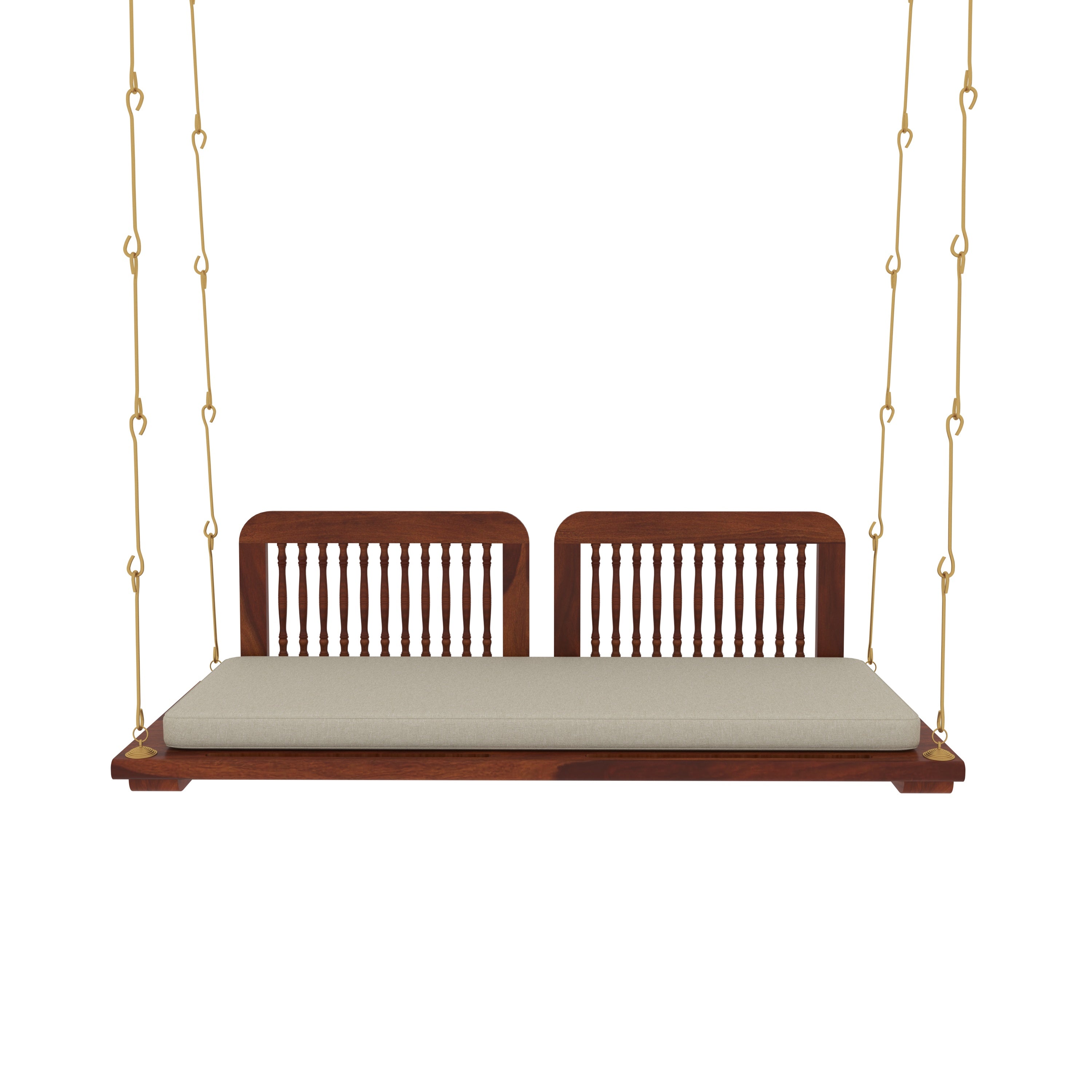 Vintage Denver Natural Polish Swing Swing