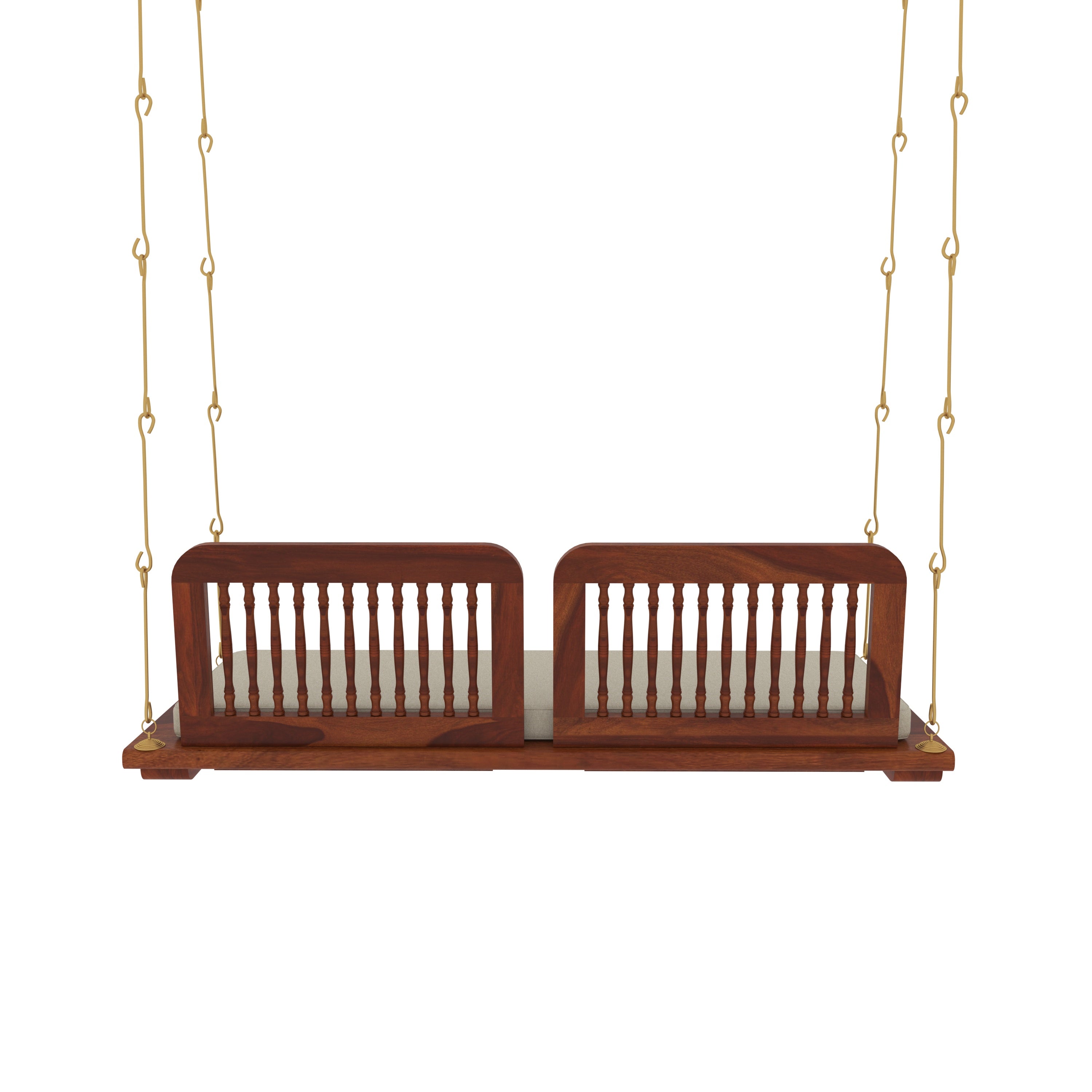 Vintage Denver Natural Polish Swing Swing