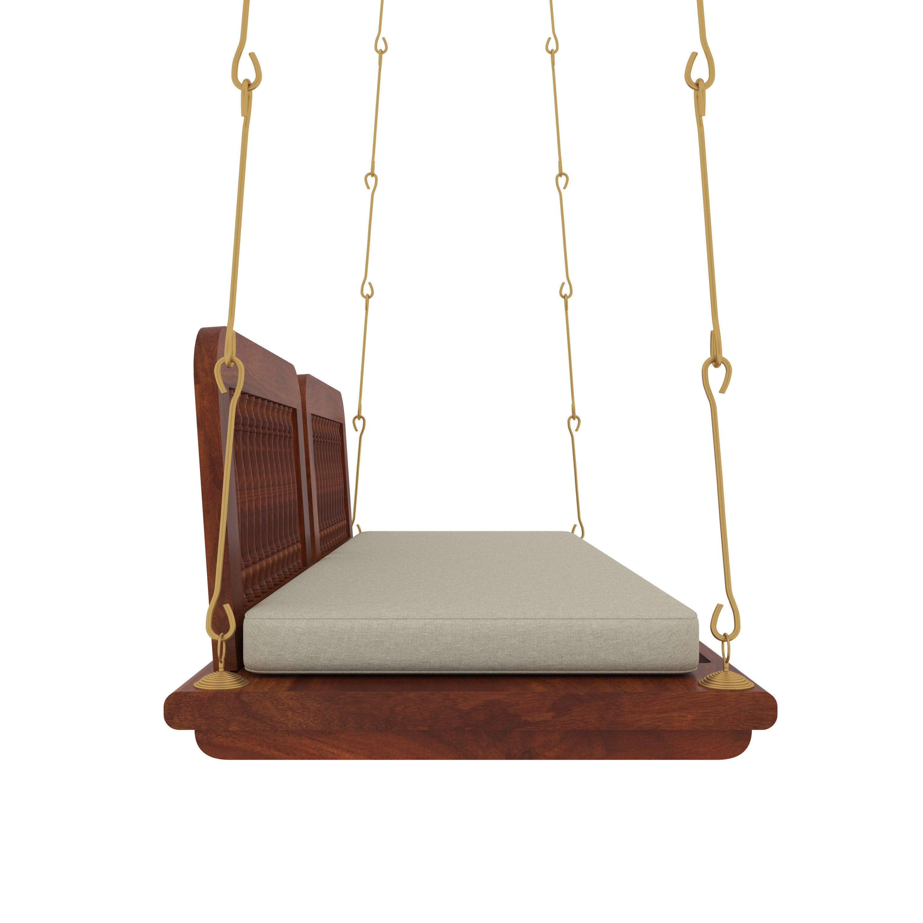 Vintage Denver Natural Polish Swing Swing