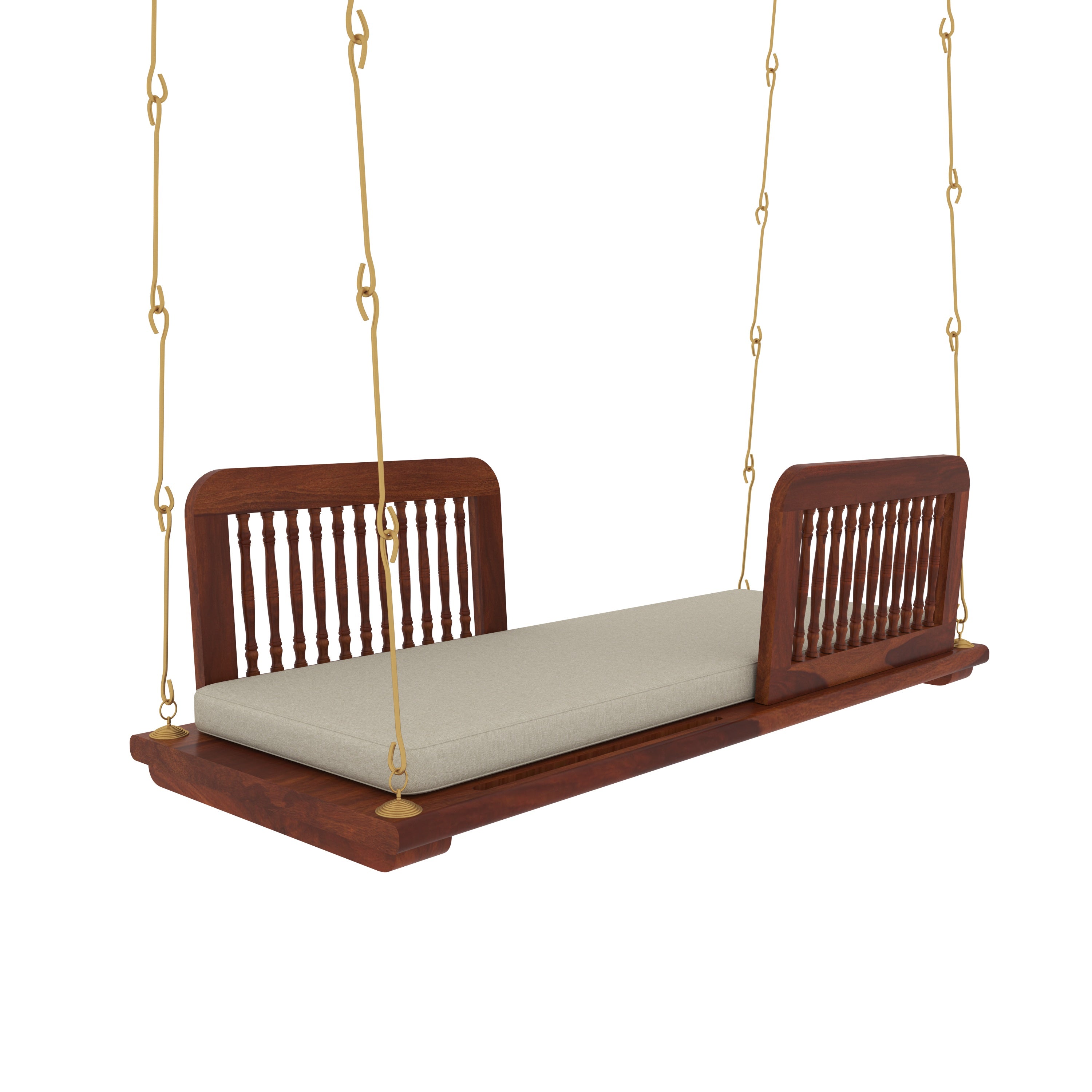 Vintage Denver Natural Polish Swing Swing