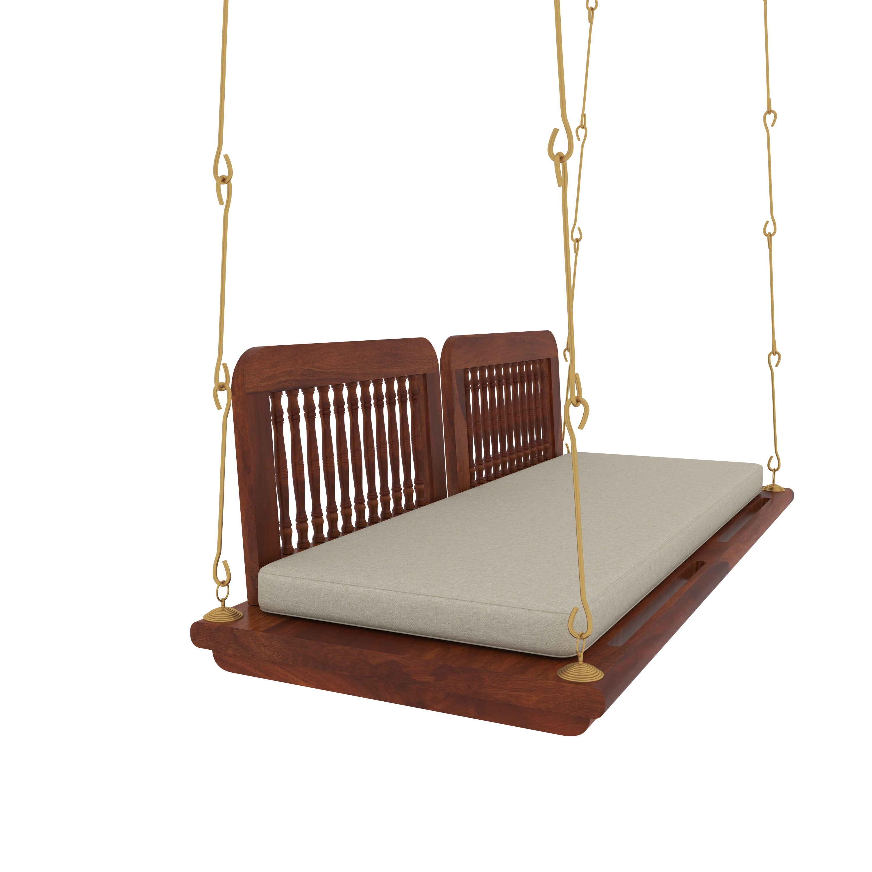 Vintage Denver Natural Polish Swing Swing