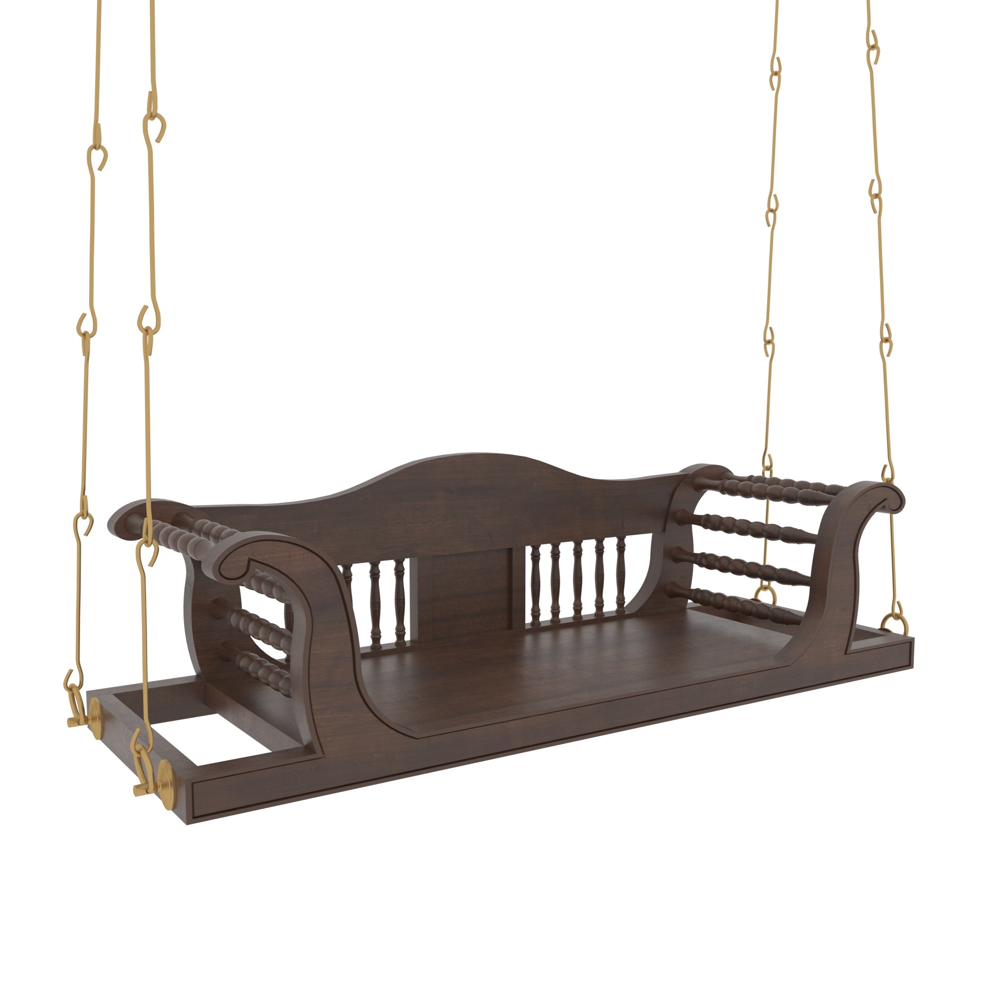 Royal Scroll Arm Hanging Swing Swing