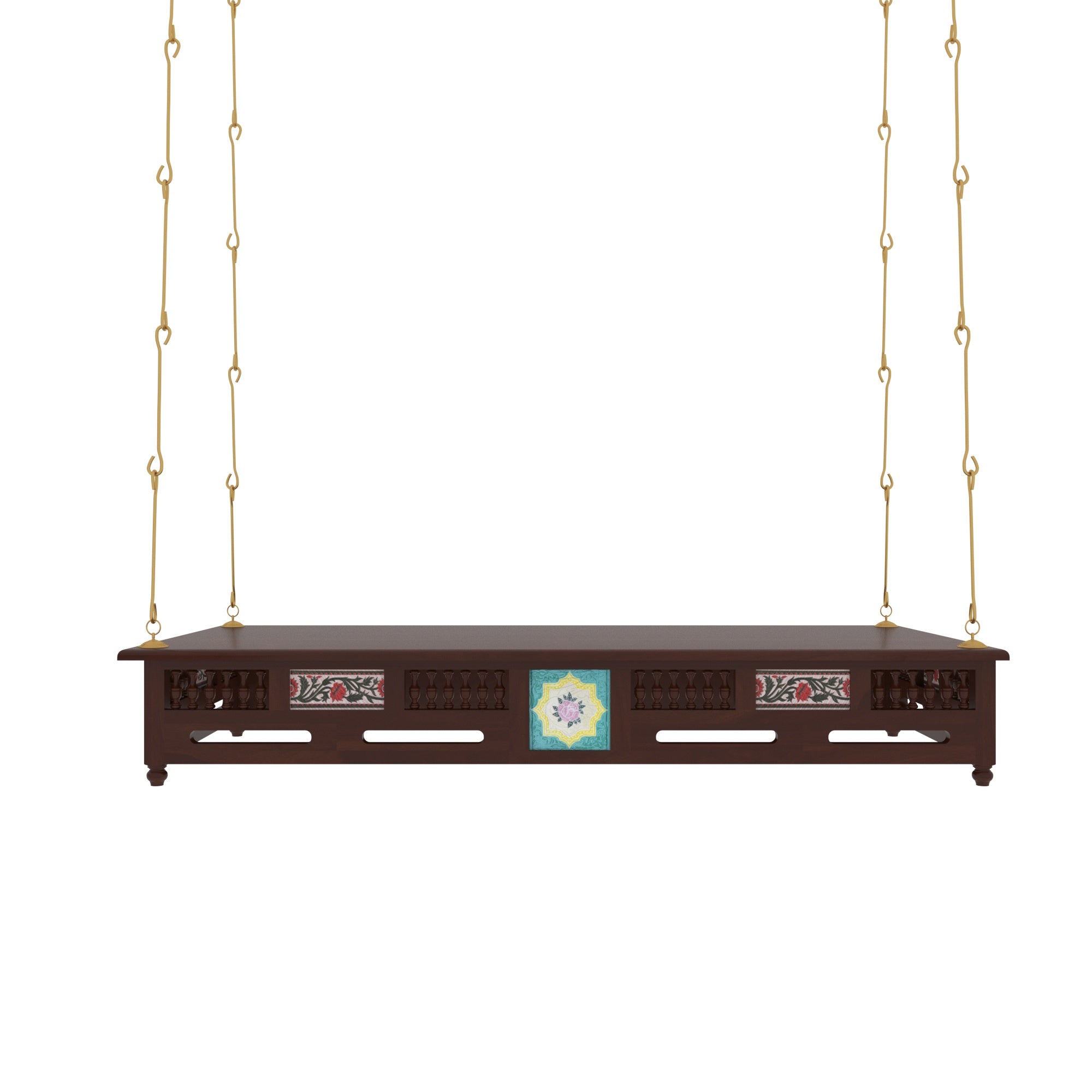 Palatial Jhula - Handcrafted Indian Swing Seat Swing