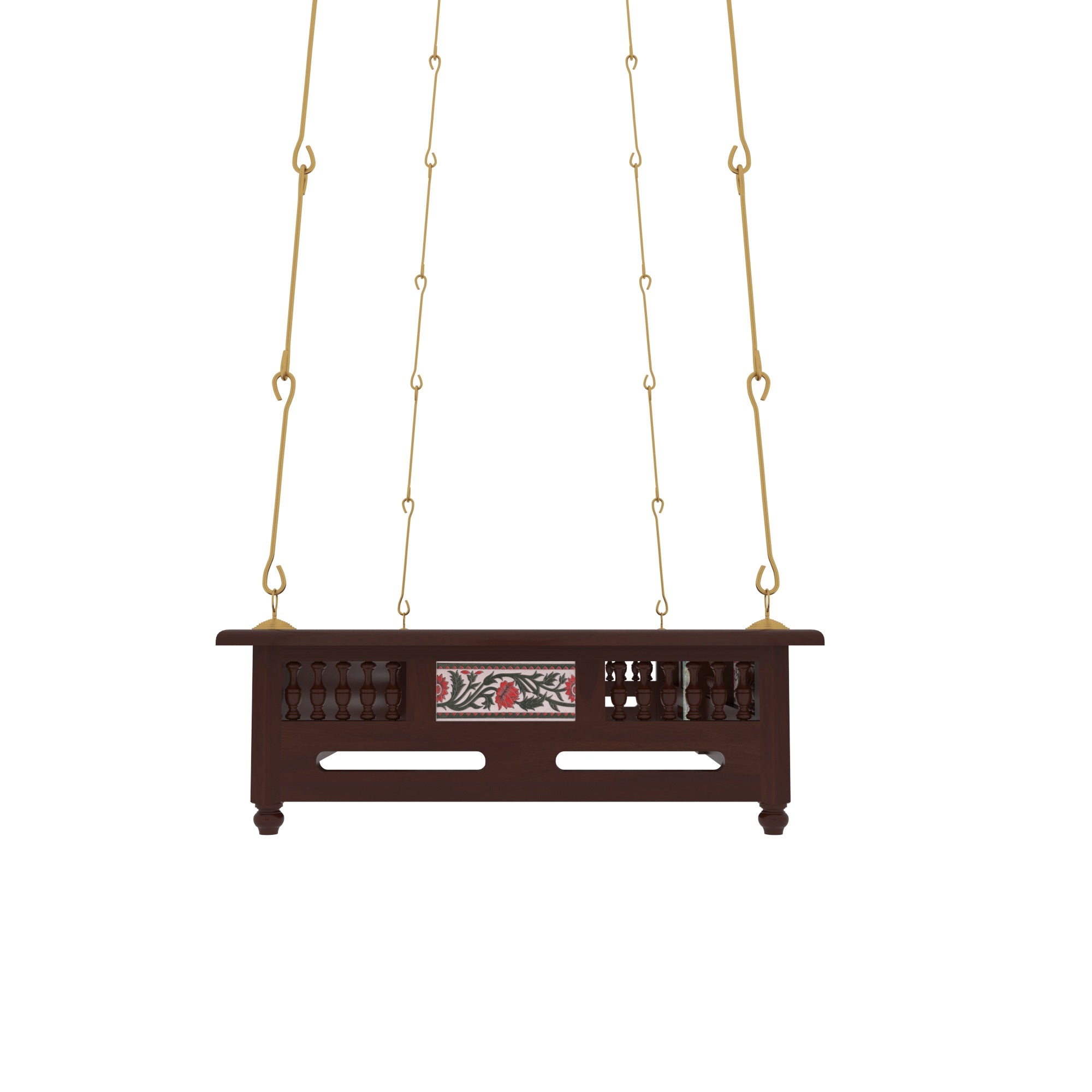 Palatial Jhula - Handcrafted Indian Swing Seat Swing