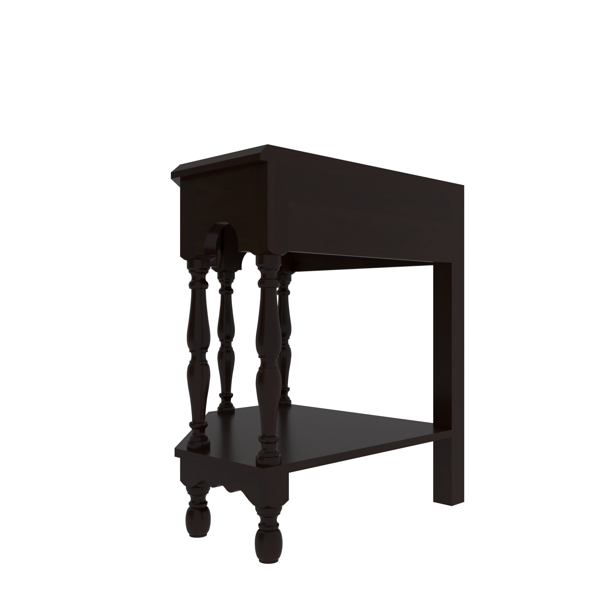 Artisan Side Table - Heritage Indian Craftsmanship Rack