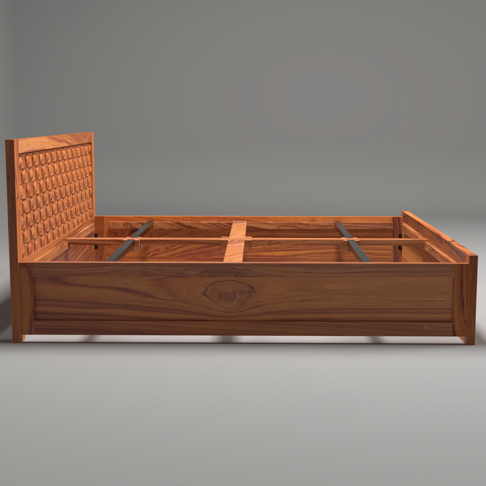 Wooden Regal designed Bed