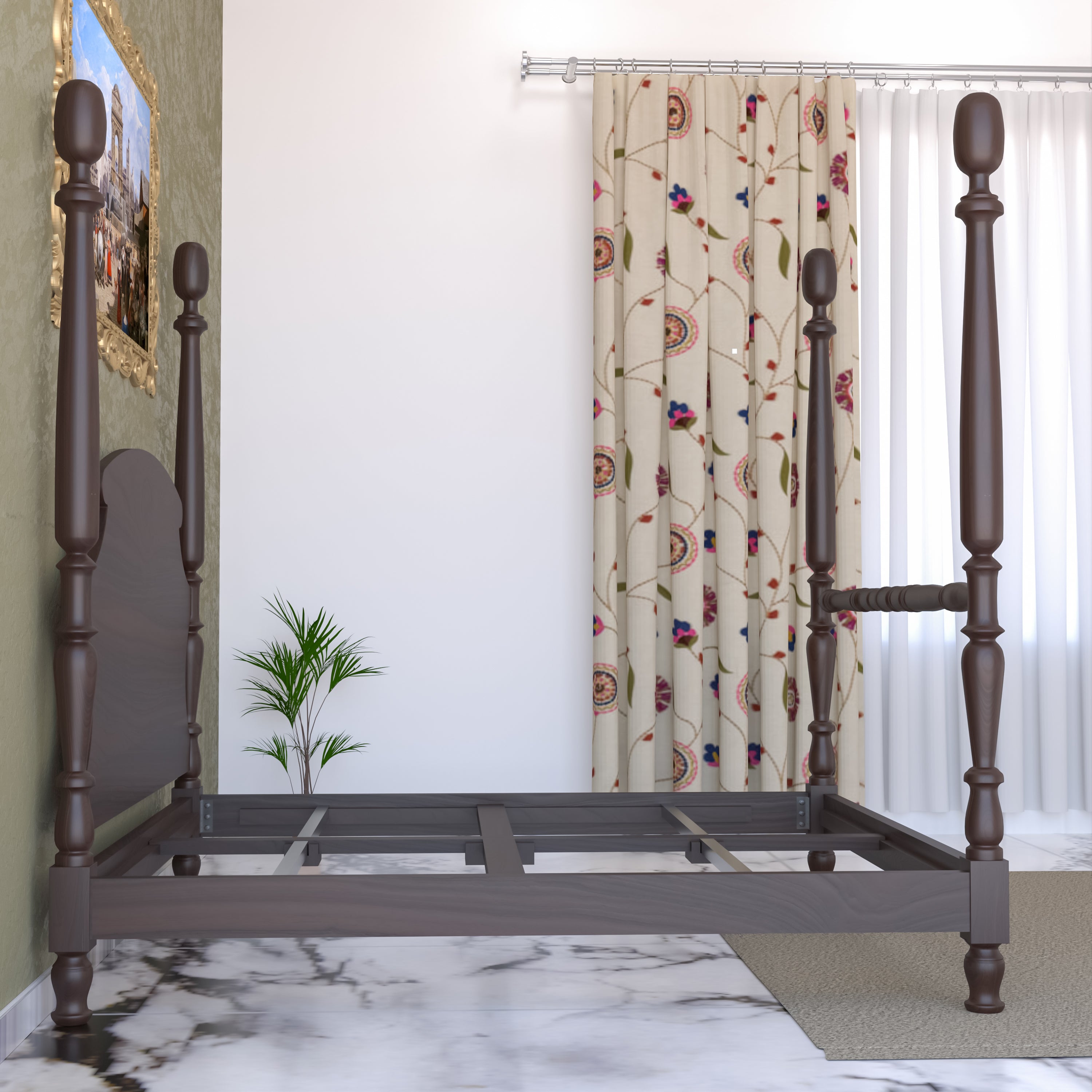 Classic French Poster Bed Bed