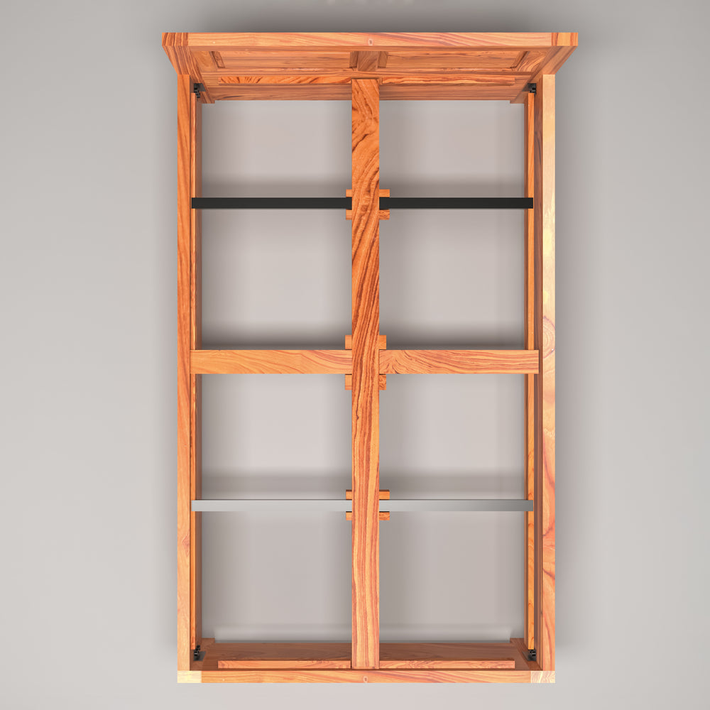 Wooden Designed Single Bed (Teak Wood)