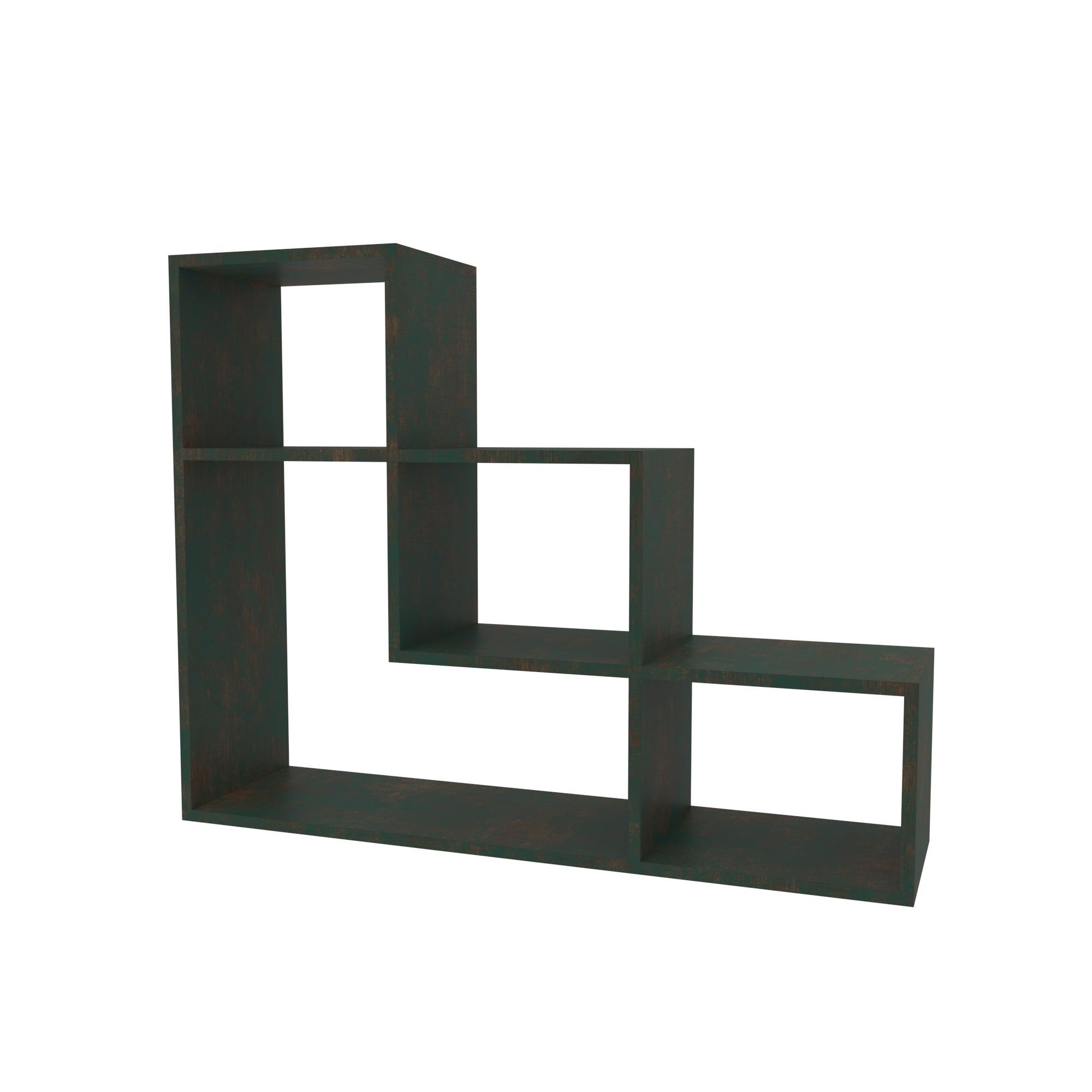Modular Cube Wall Shelf - Contemporary Geometric Display Unit Wall Rack