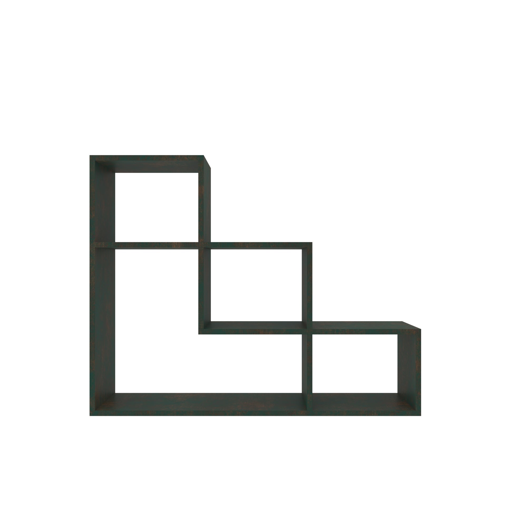 Modular Cube Wall Shelf - Contemporary Geometric Display Unit Wall Rack