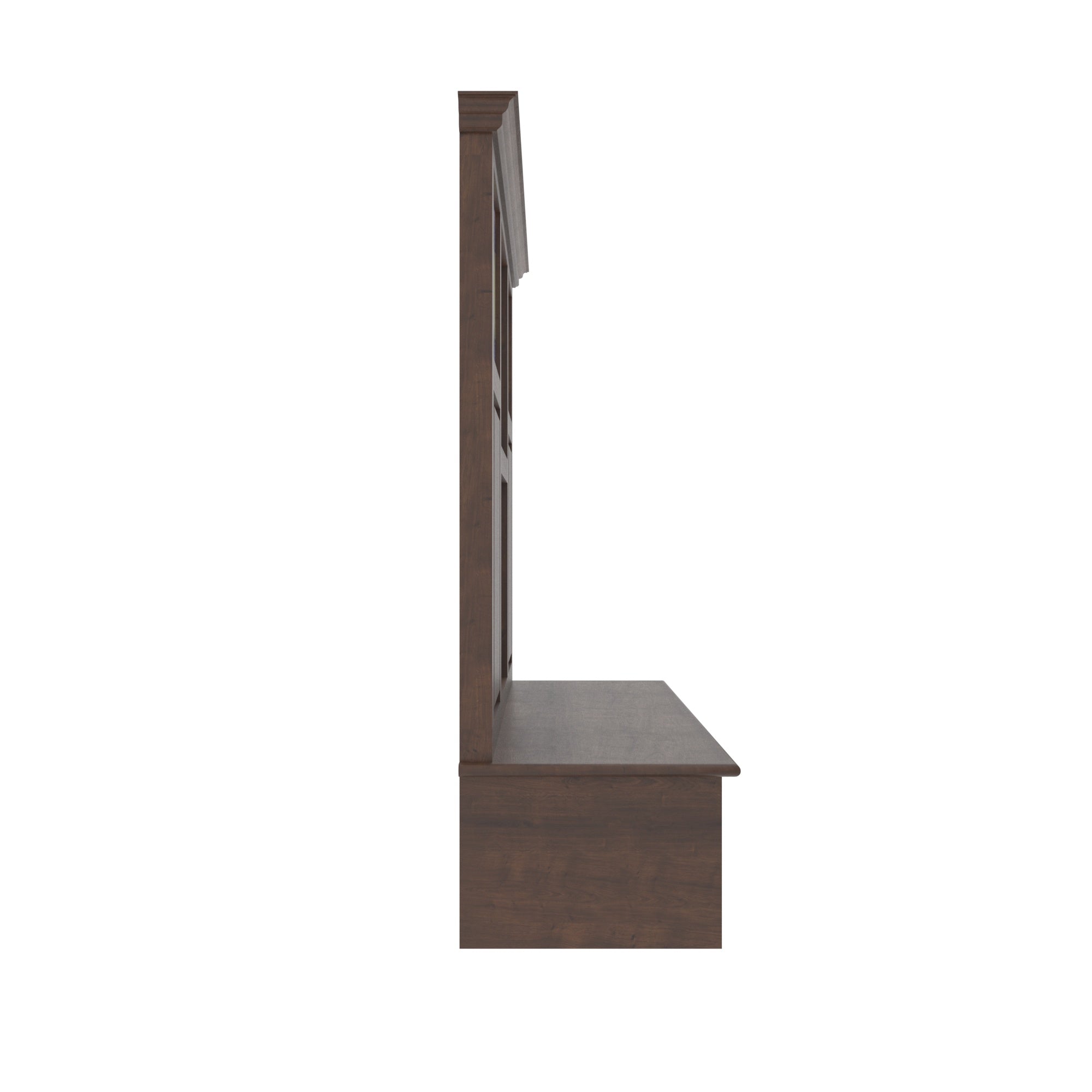 Traditional Panelled Wall Console Wall Rack
