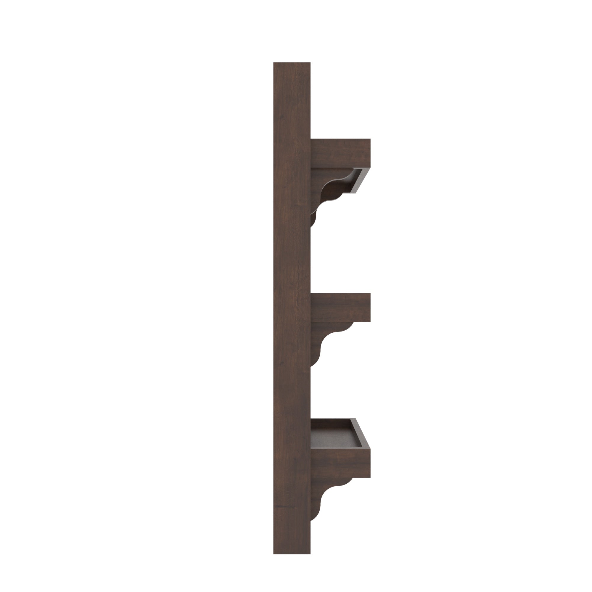 Elegant Wooden Wall Rack Wall Rack