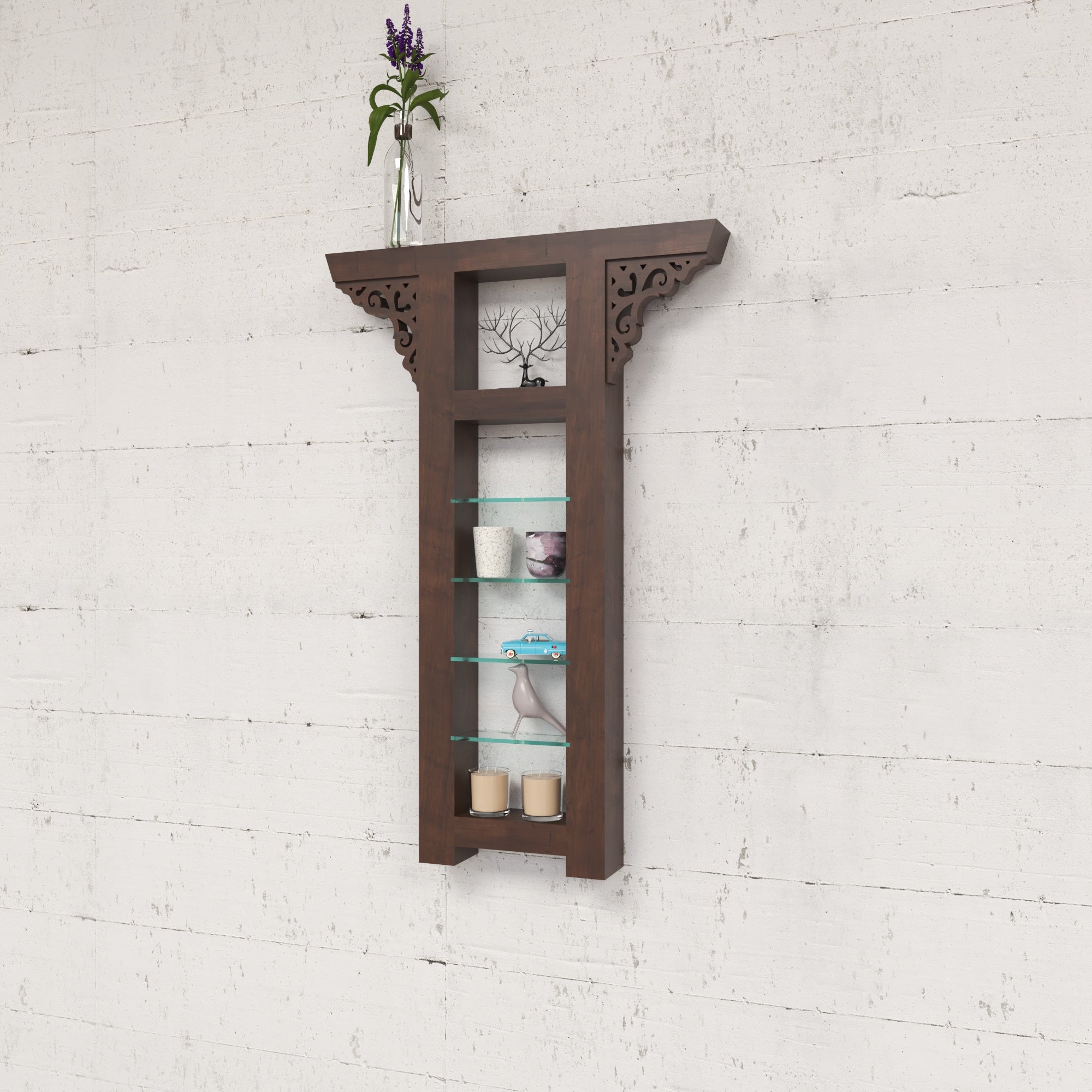 Ornate Corbel Wall Shelf Wall Rack