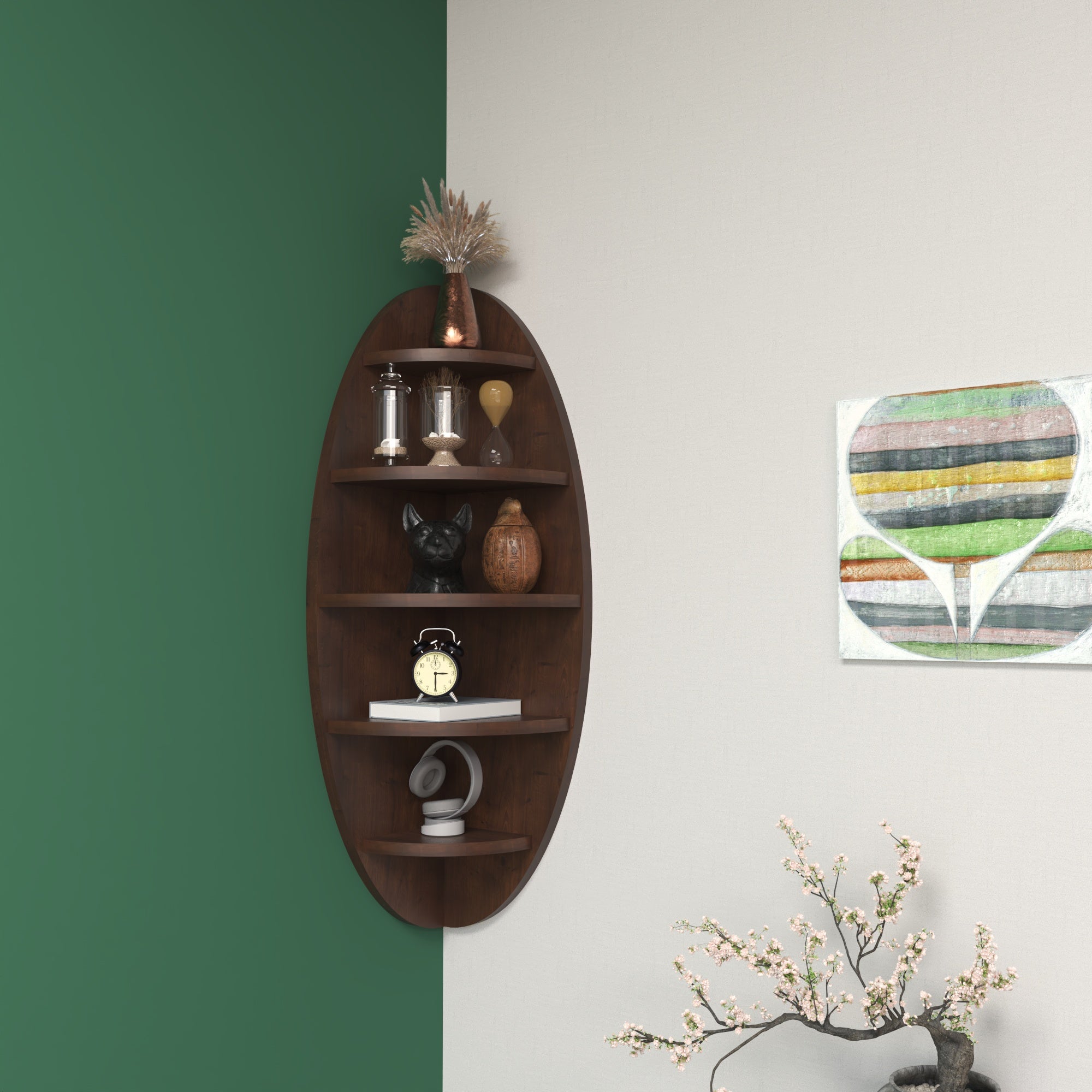 Oval Arch Wall Shelf Wall Rack