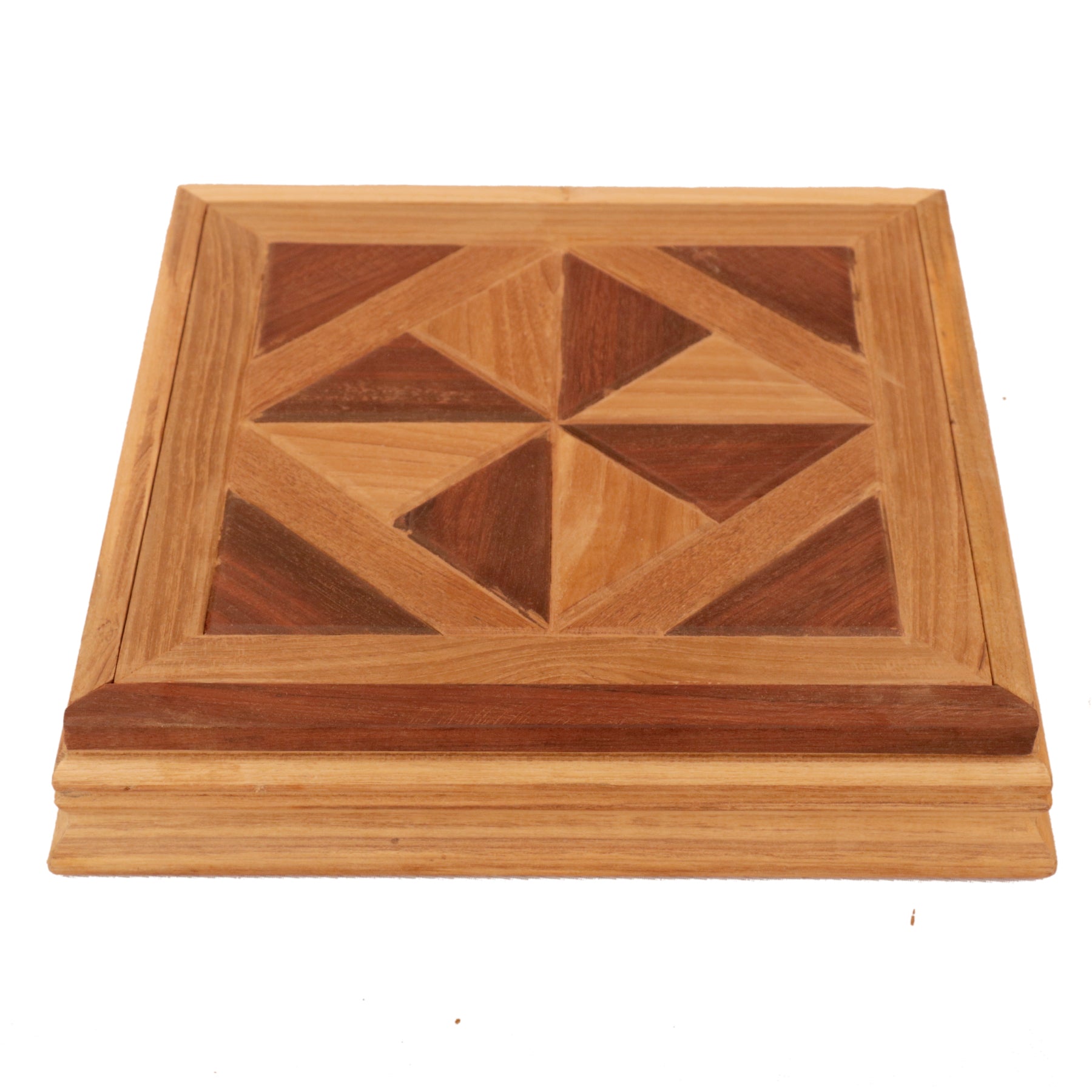 Fan Diamond Box Wooden Box
