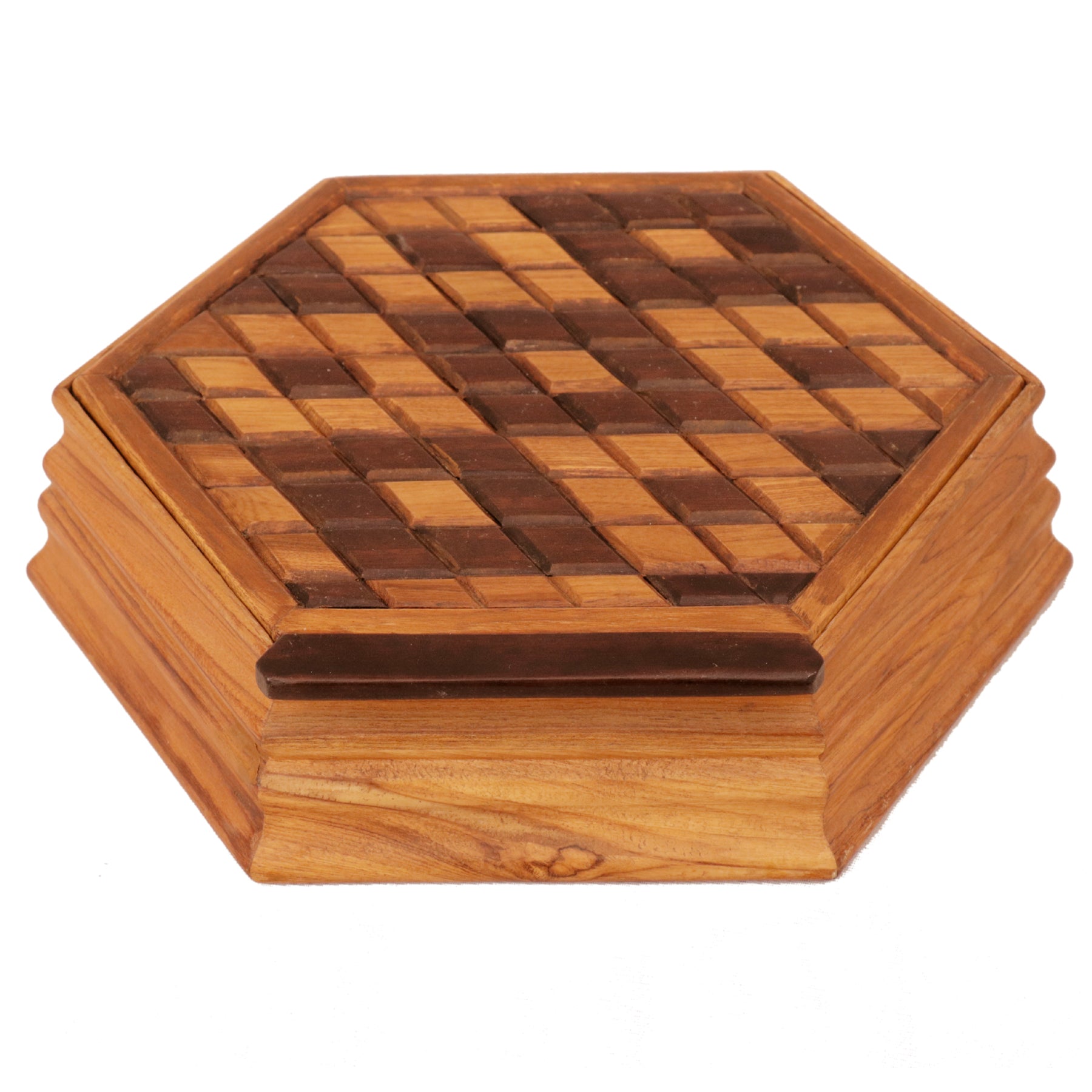 Pinned Diamond Box Wooden Box