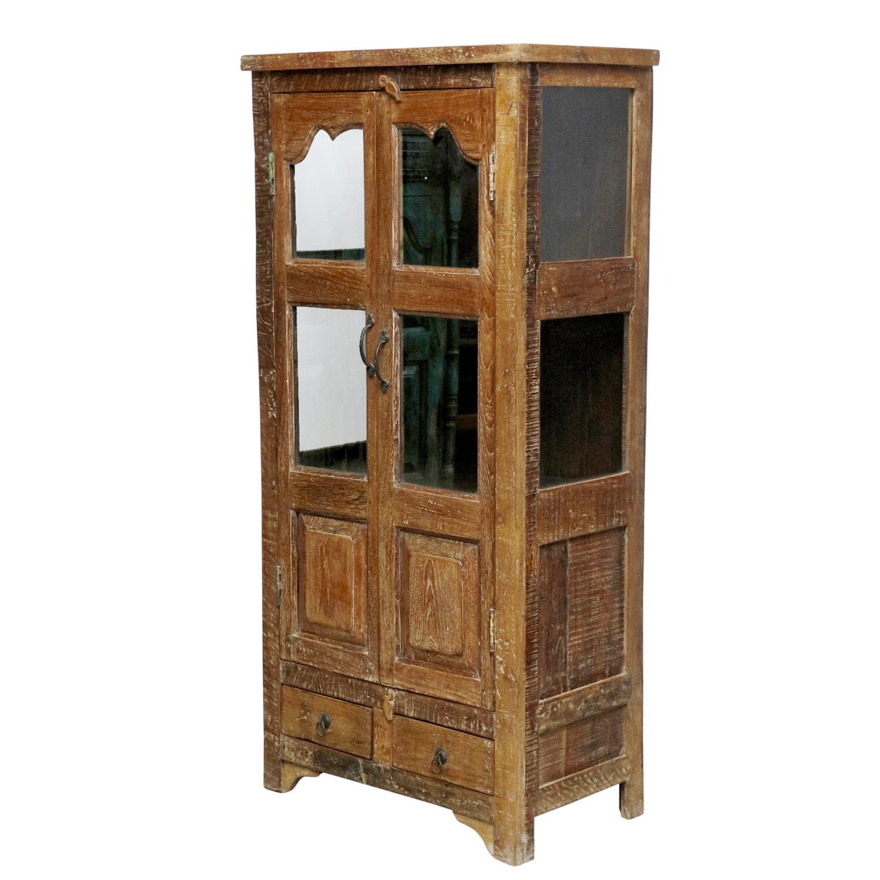 Vintage Style Solid Wood Almirah Wardrobe