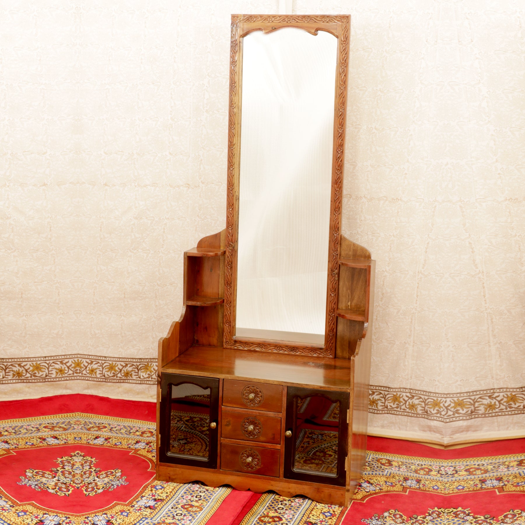 Intricately Carved Dressing Table Dressing Table
