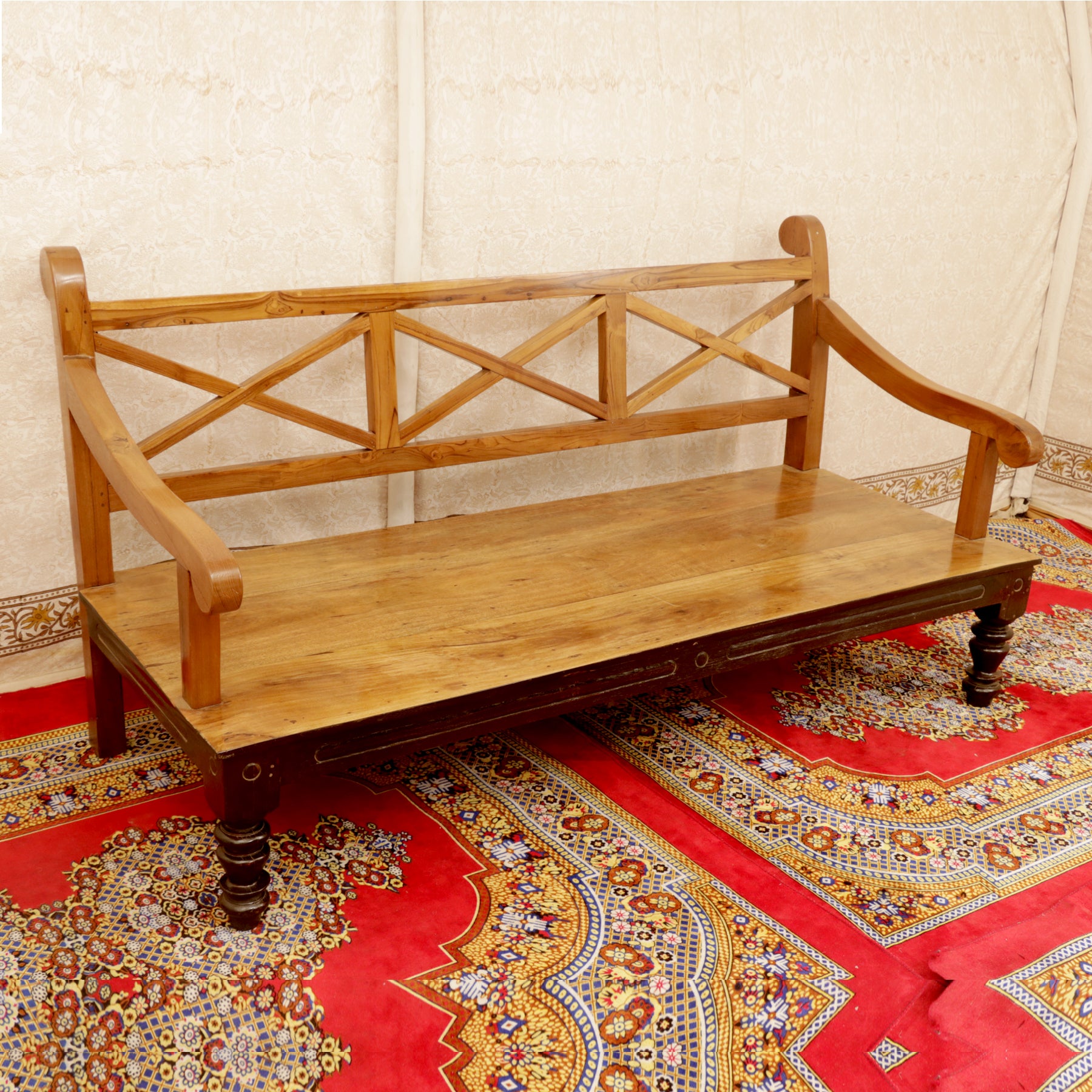 Multitasking Wood Bench Bench