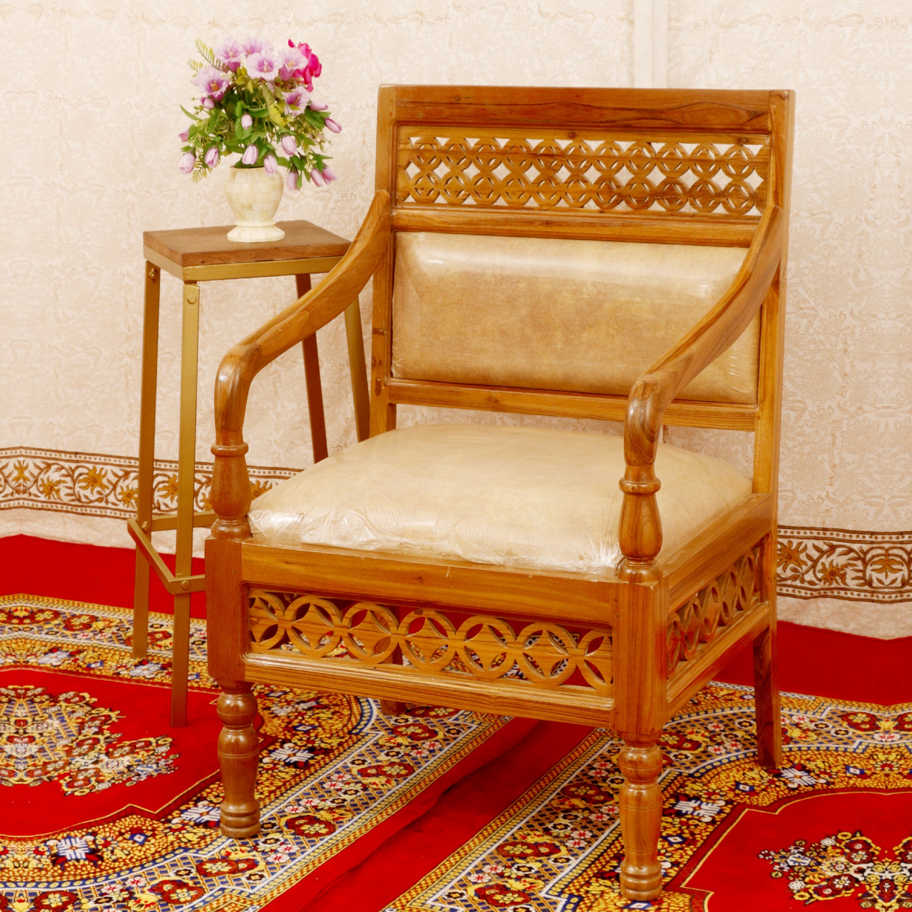 Carving single seater Sofa Sofa