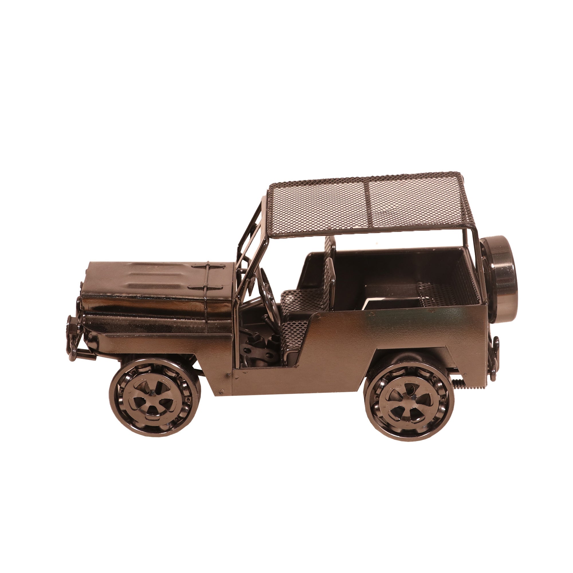 Antique Metallic Miniature Car - jali Vehicle figurine