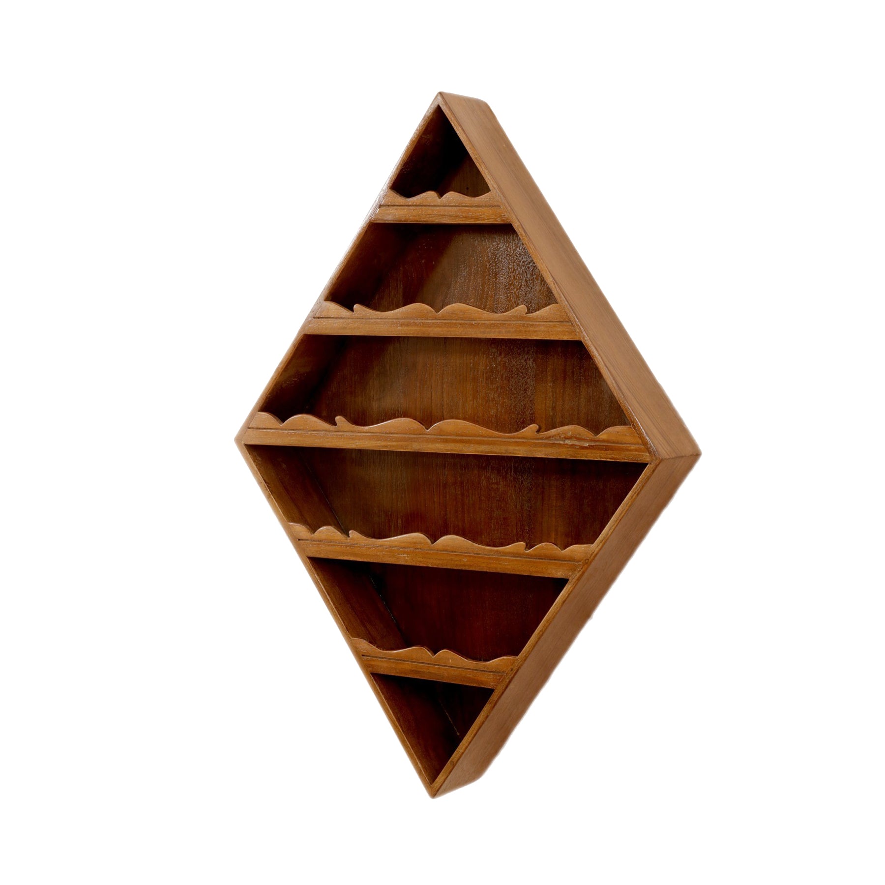 5-Shelf Kite-Shaped Wall Hanging Rack
