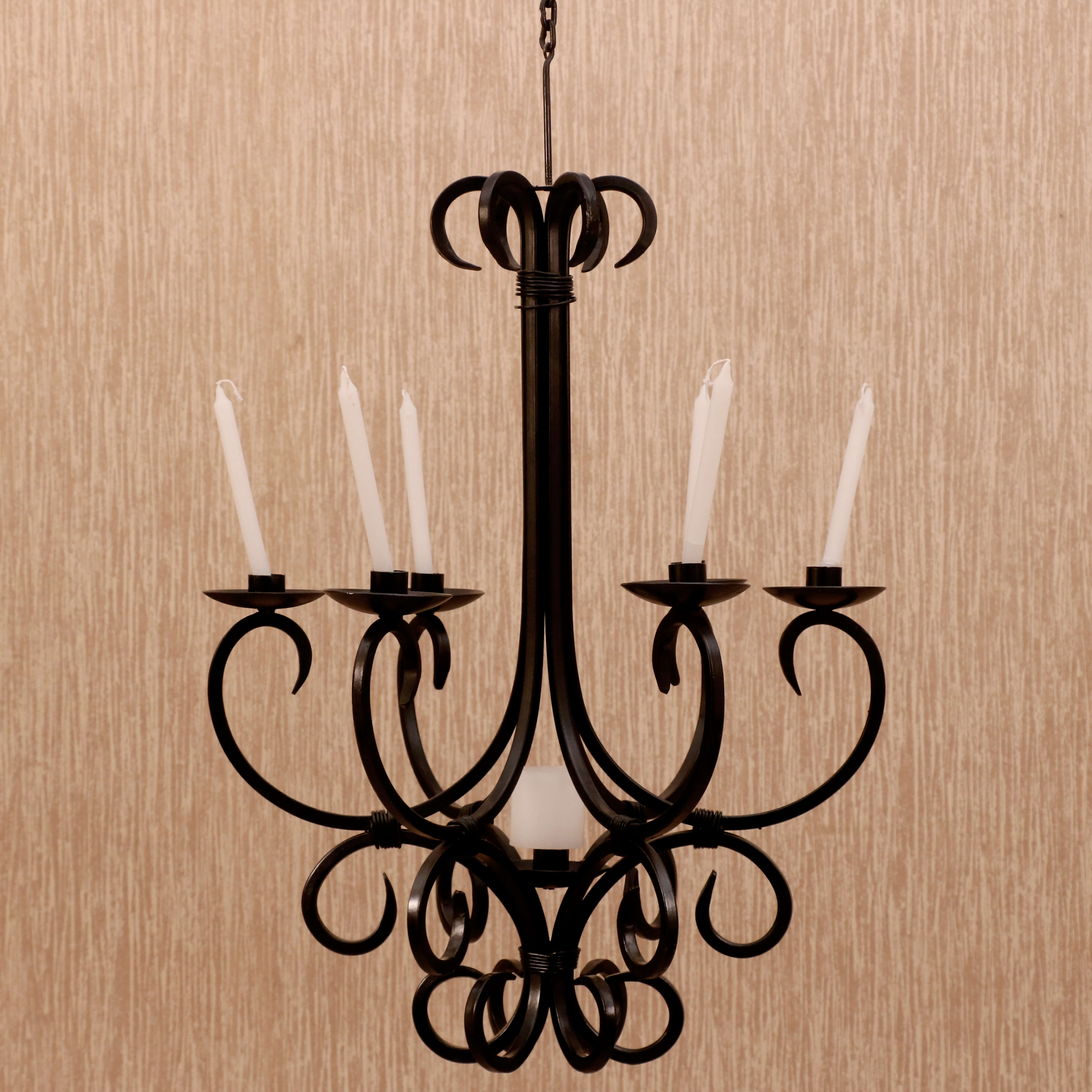 Metal Candle Stand Chandelier Candle Holder