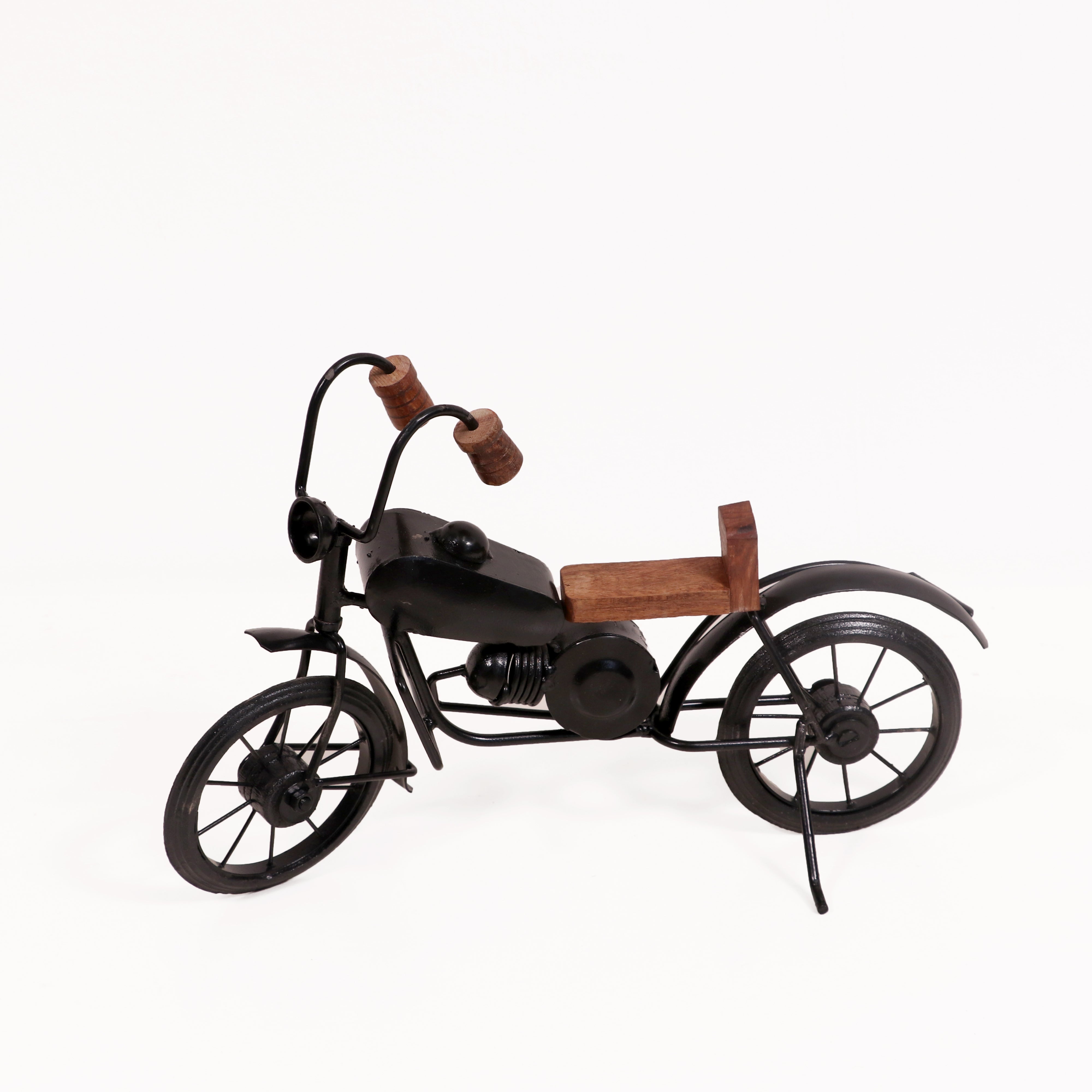 Metallic Miniature superbike inspired vehicle Vehicle figurine