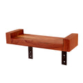 Wooden Wall Hanging With Iron Stand (Set of 2) Wall Rack