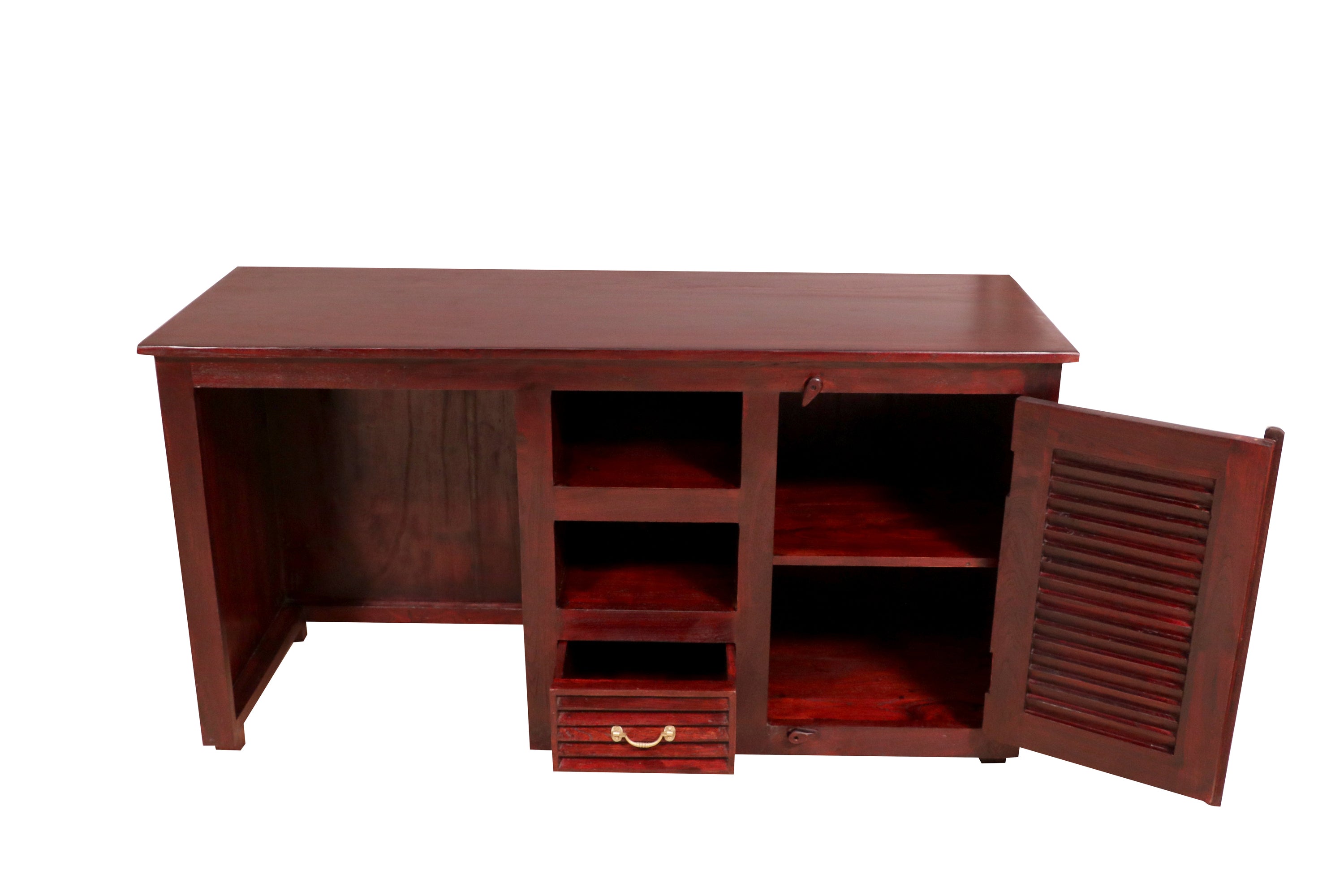Shutter door Teak wood multi purpose Study table Study Table