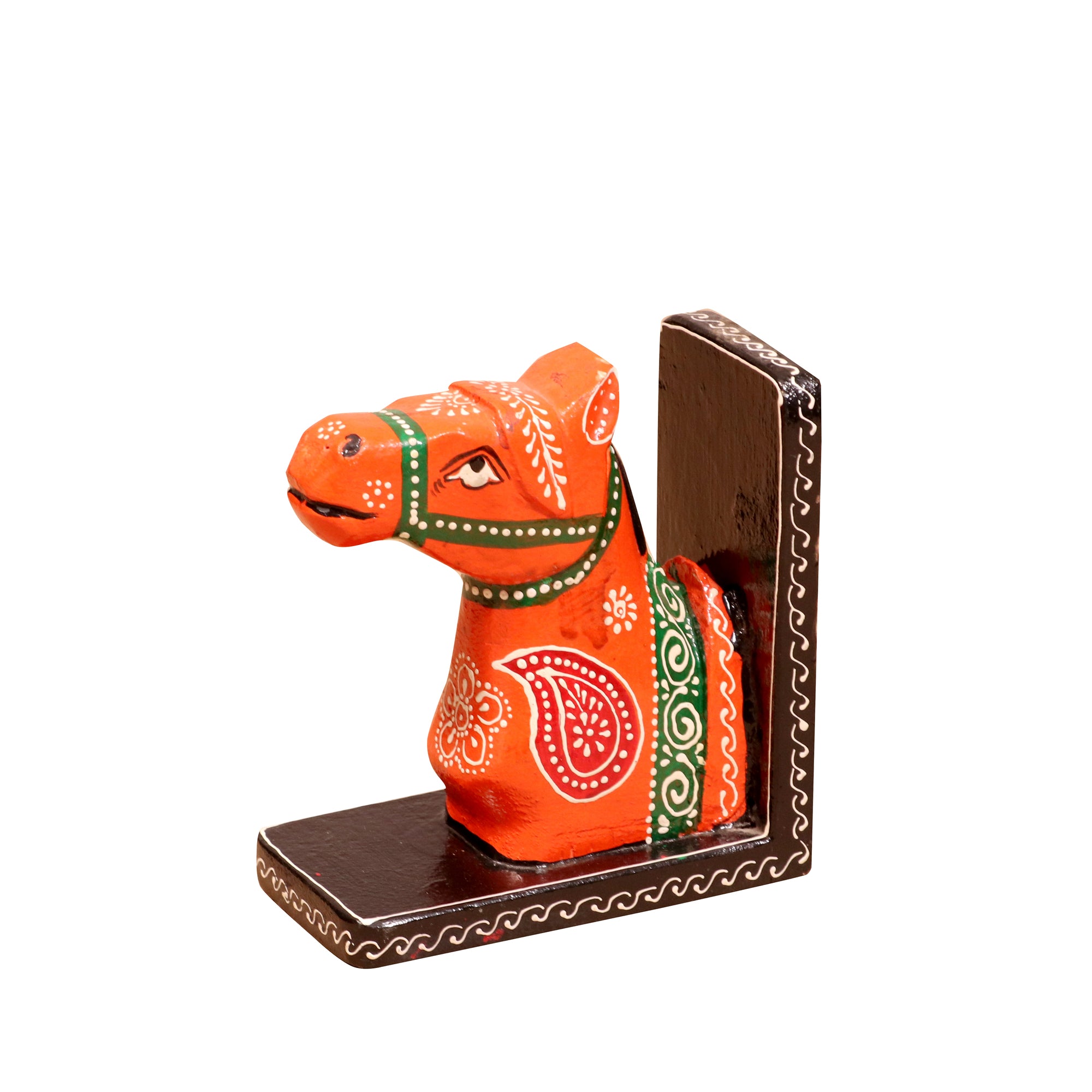 Traditional Indian Camel Wooden Handmade Door Bracket for Home Wall Decor