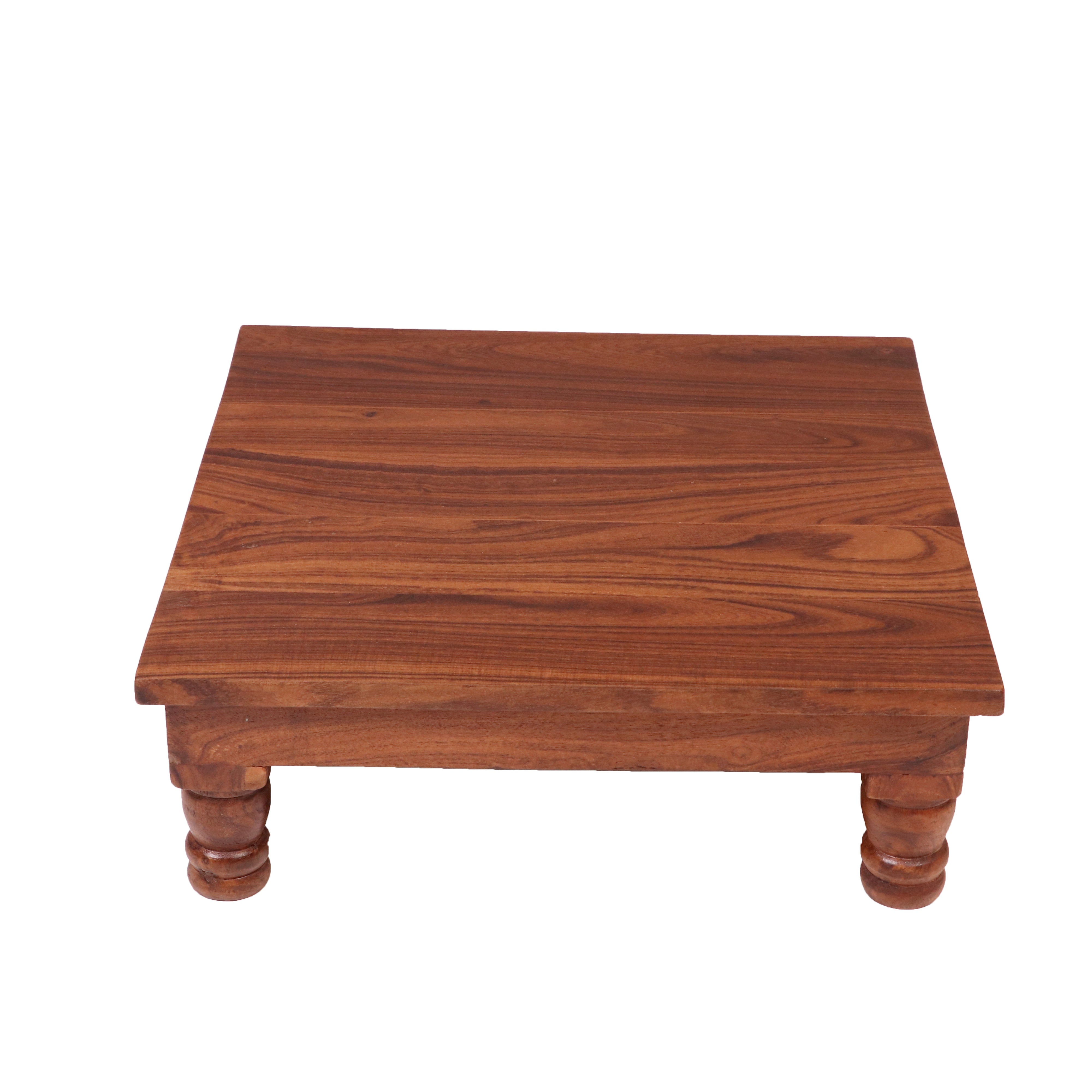 Natural grainy compact teak wood bajot Bajot