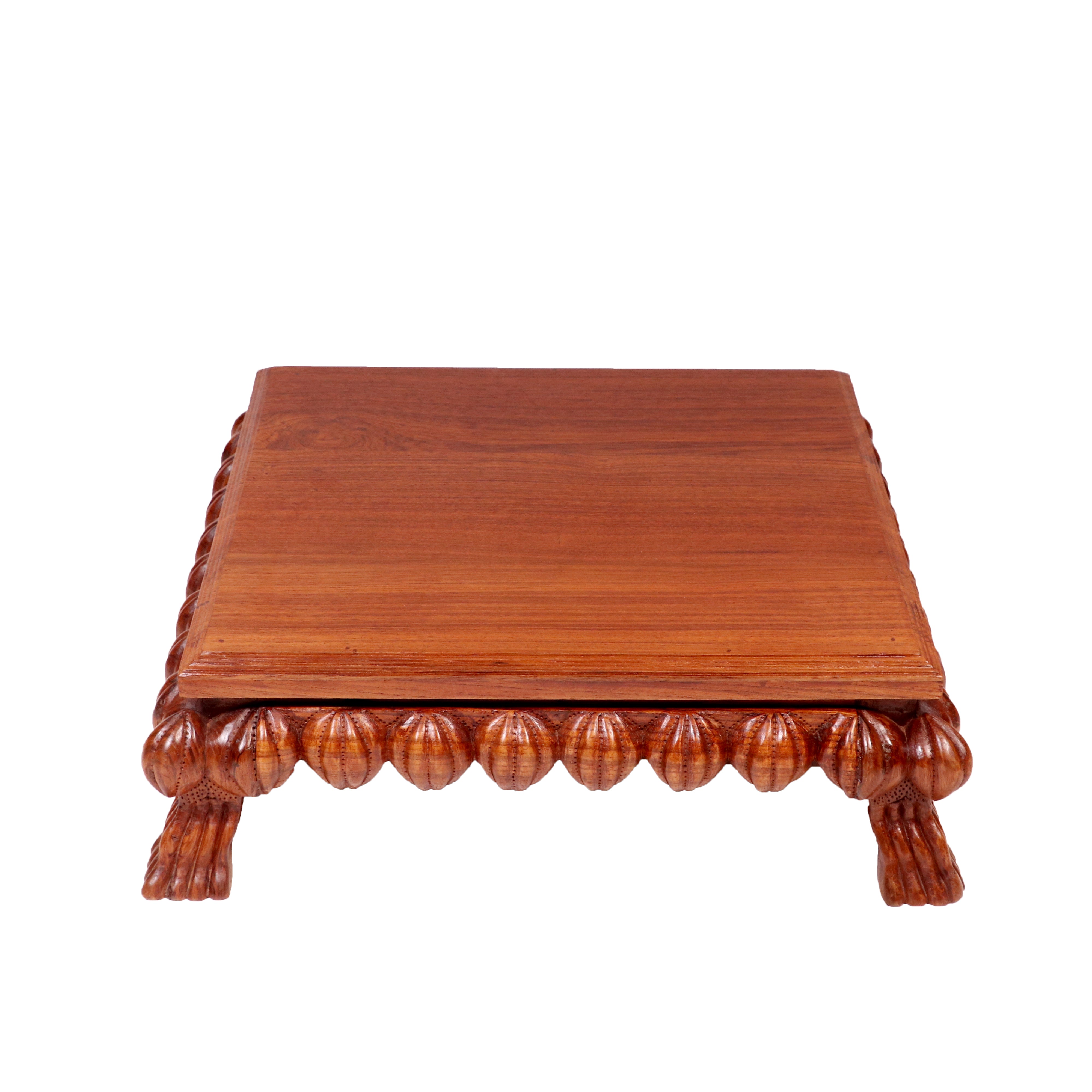 Adizya Traditional Signature Teak Wood Bajot Bajot