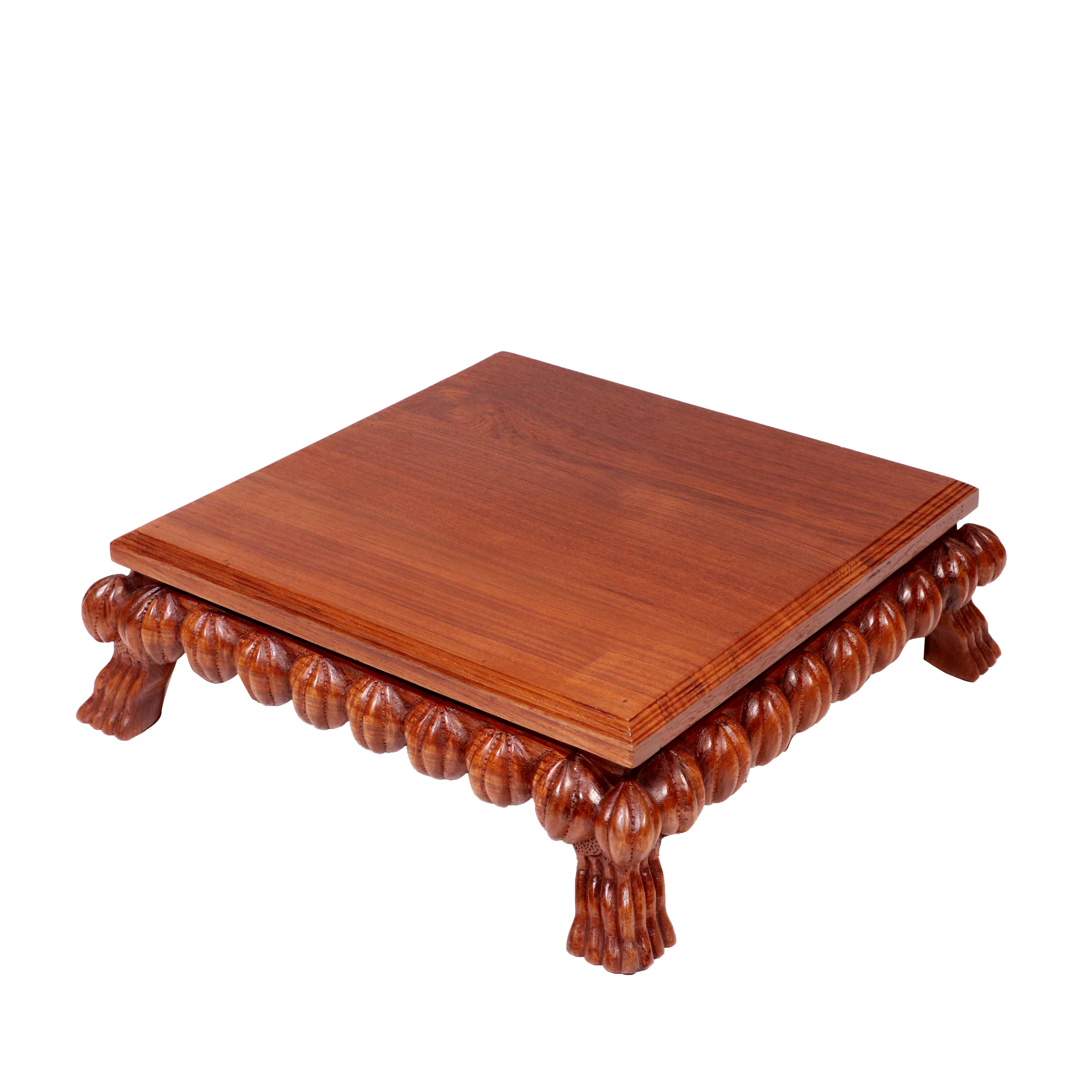 Adizya Traditional Signature Teak Wood Bajot Bajot