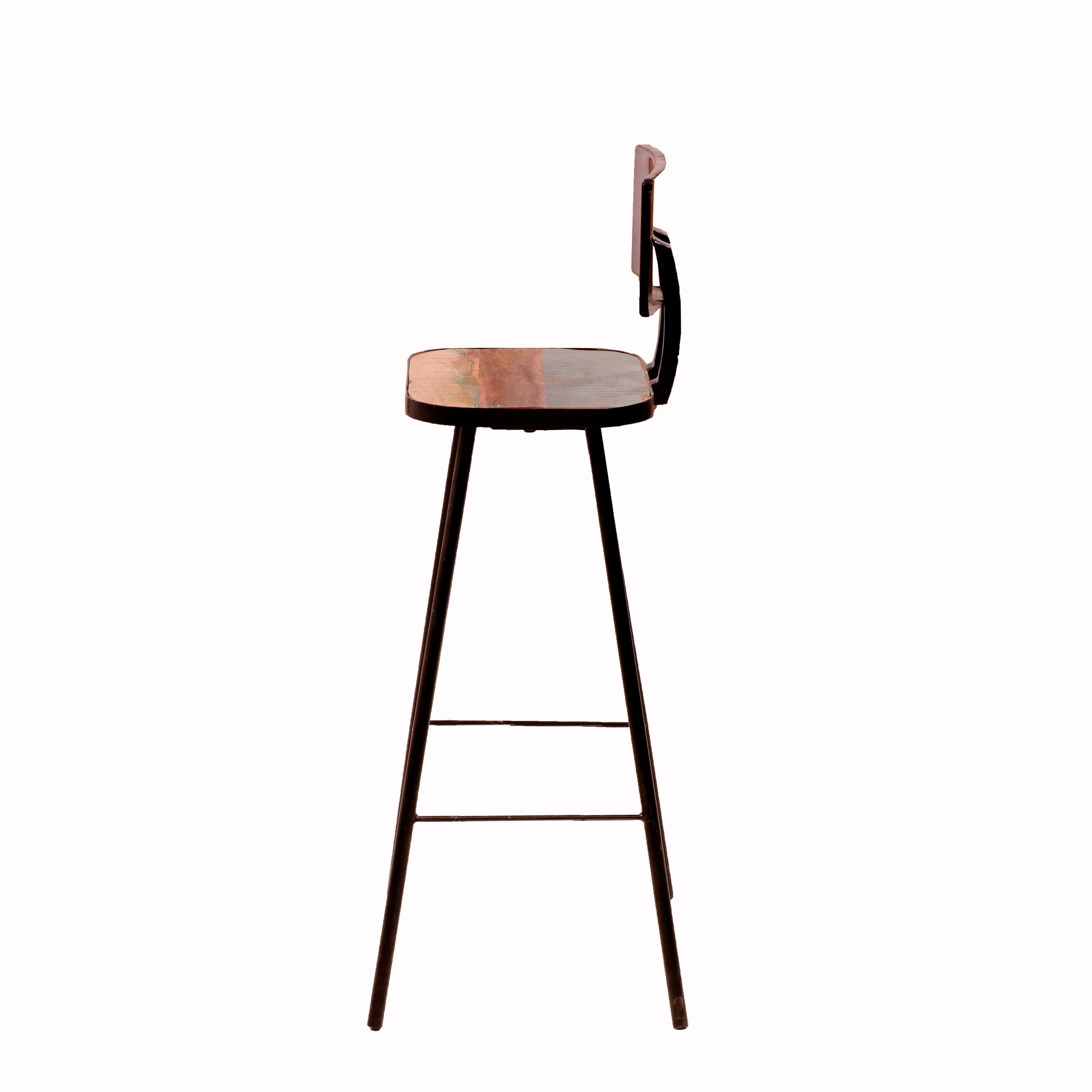 Classic Simple Antiquated Handmade Wooden Bar Chair Bar Chair