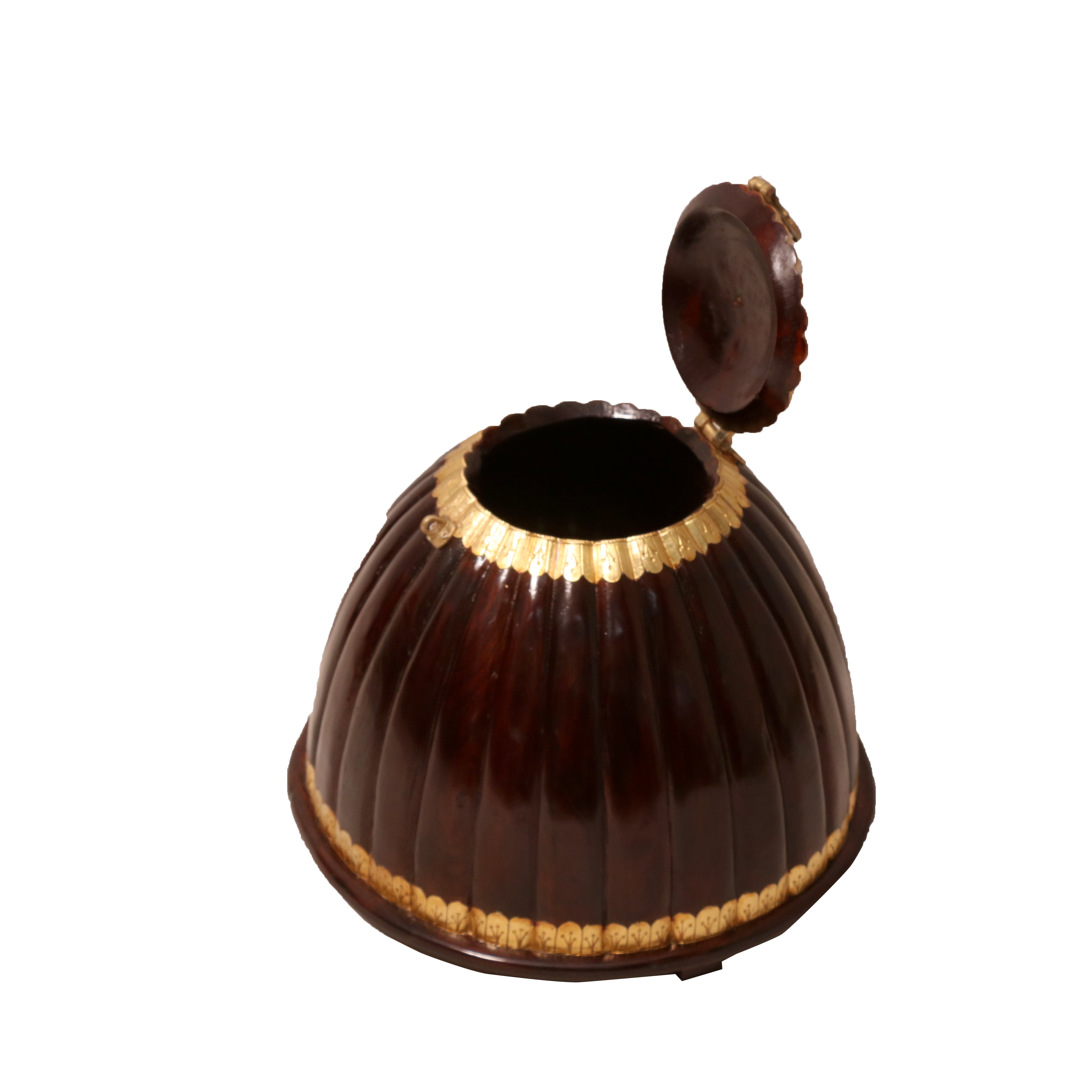 Traditional Brass Teakwood Box Wooden Box