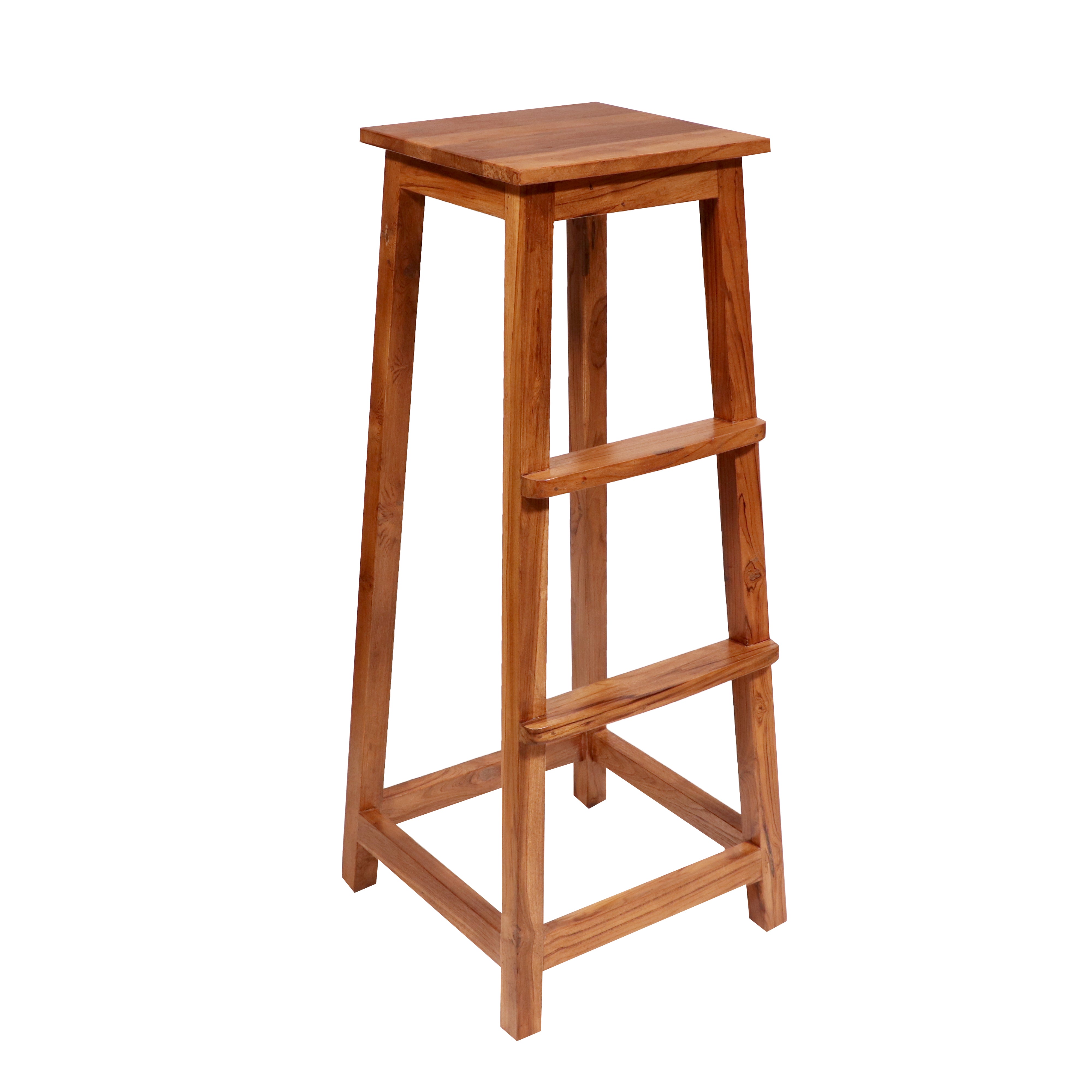 Honey polish Double Step Long Height Stool Stool