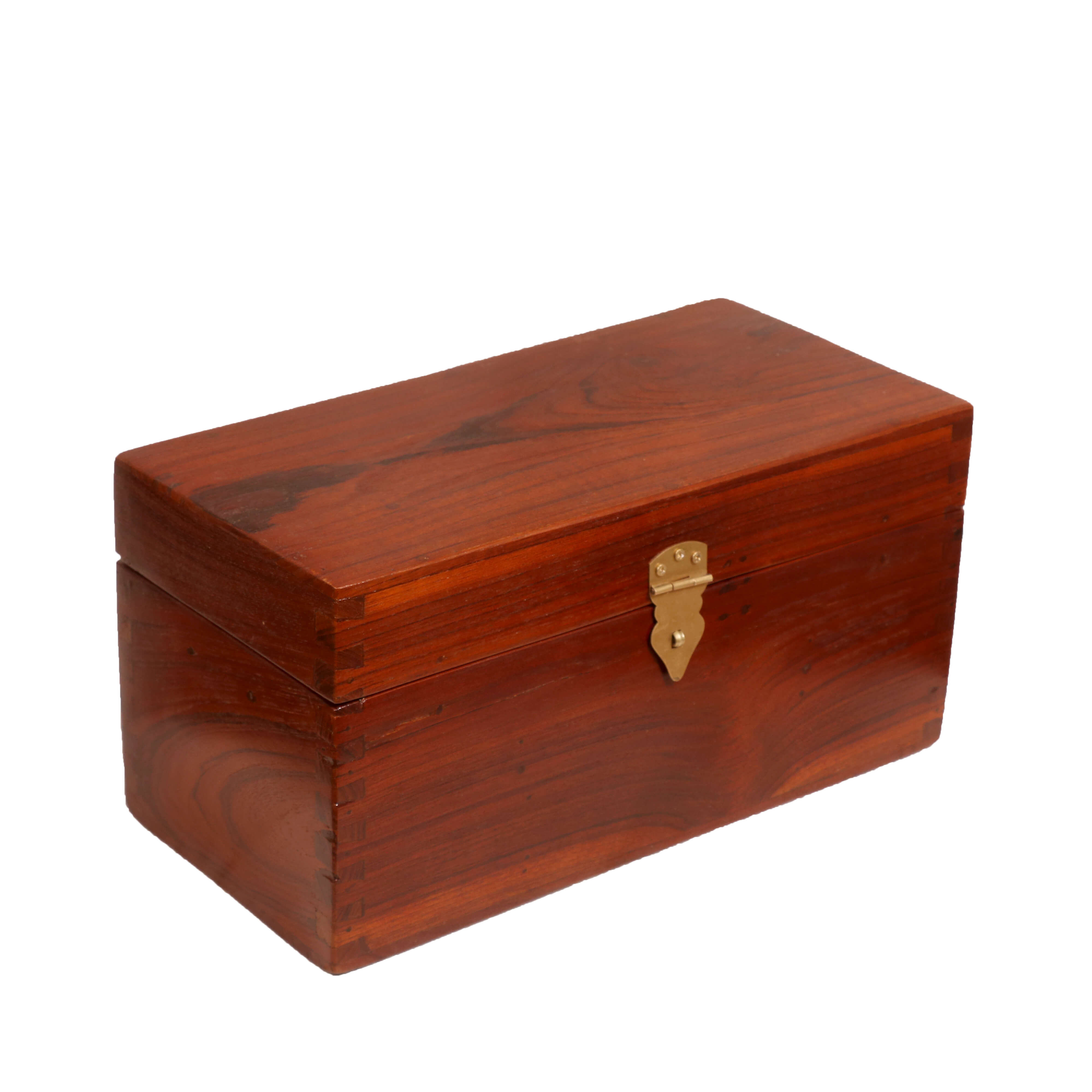Antique Mahogany Multi-Compartment Wooden Box Wooden Box