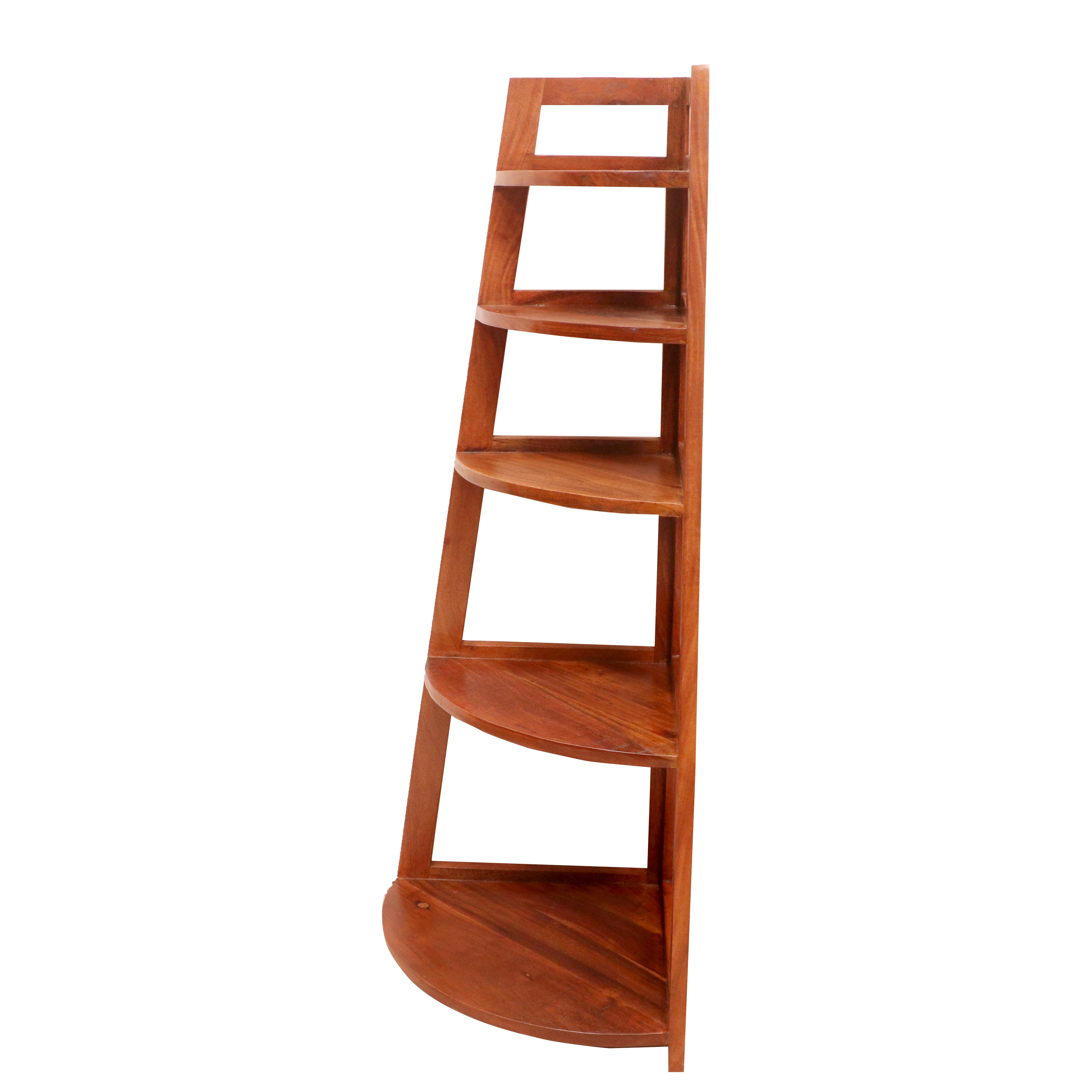 5 Shelf Wooden tower Rack Book Rack