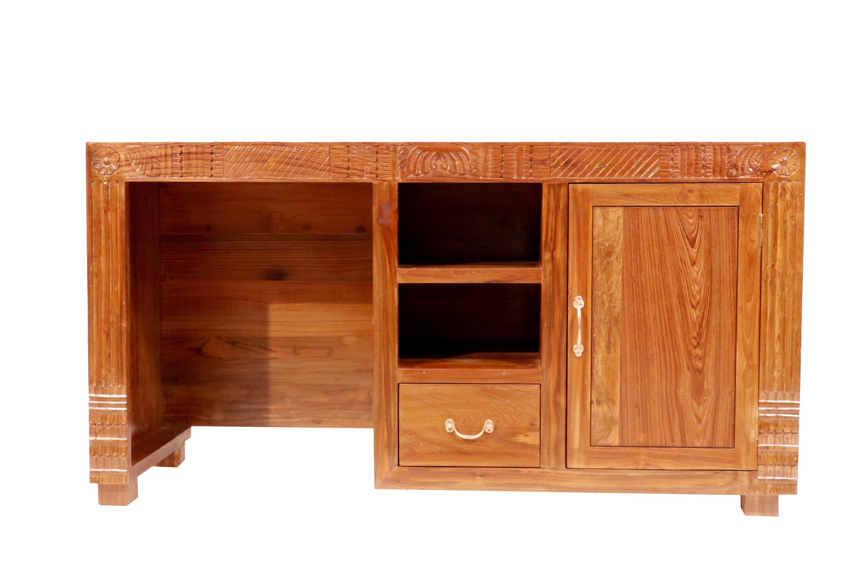Folk style carved Classical Bedroom Set Bedroom Furniture Sets