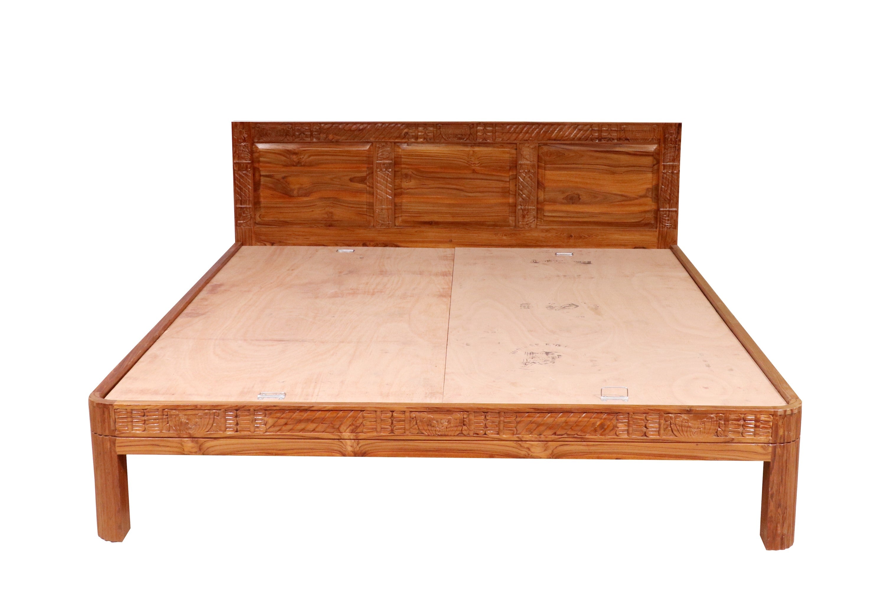 Folk style carved Classical Bedroom Set Bedroom Furniture Sets