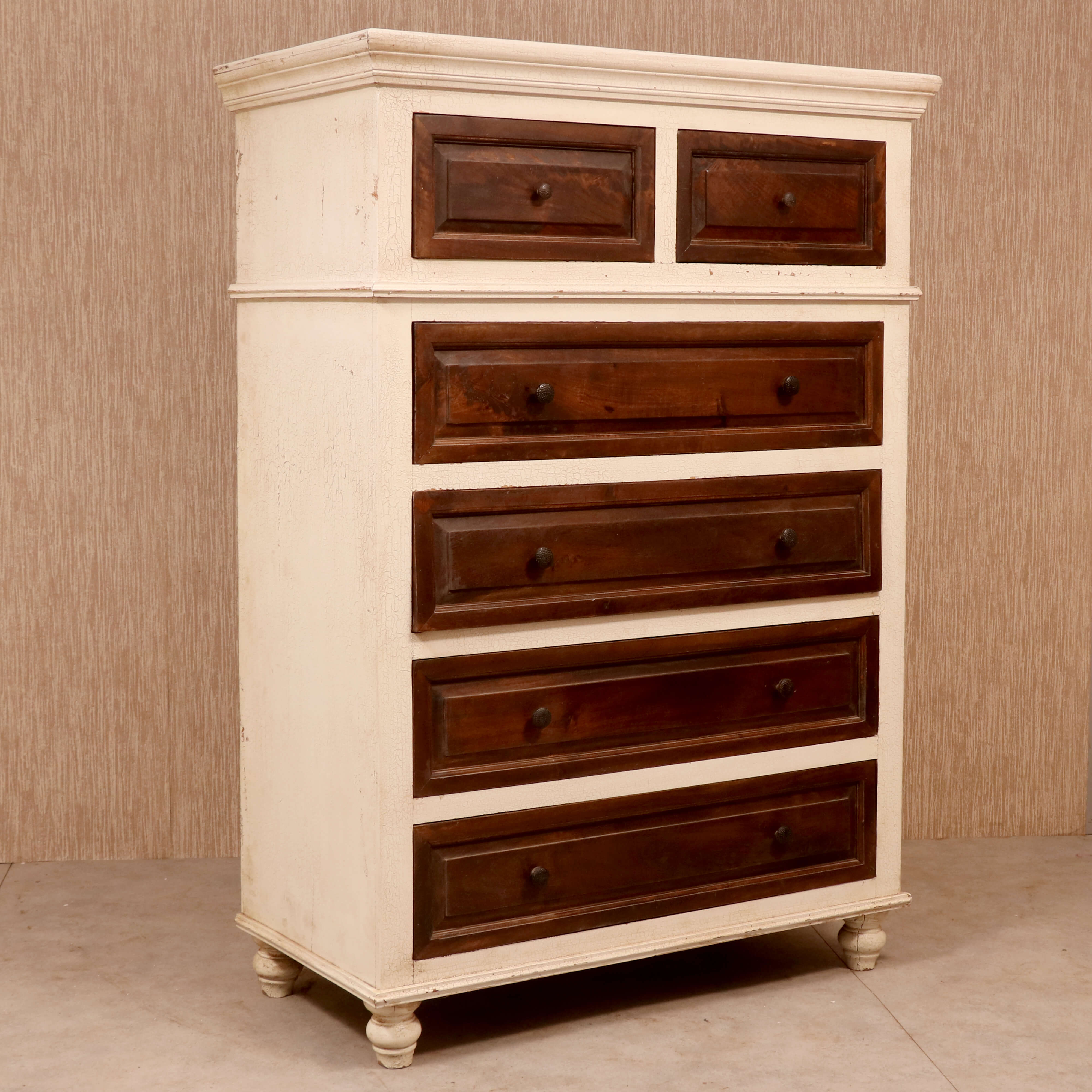 Big 2+4 Wooden Chest Drawer's Chest