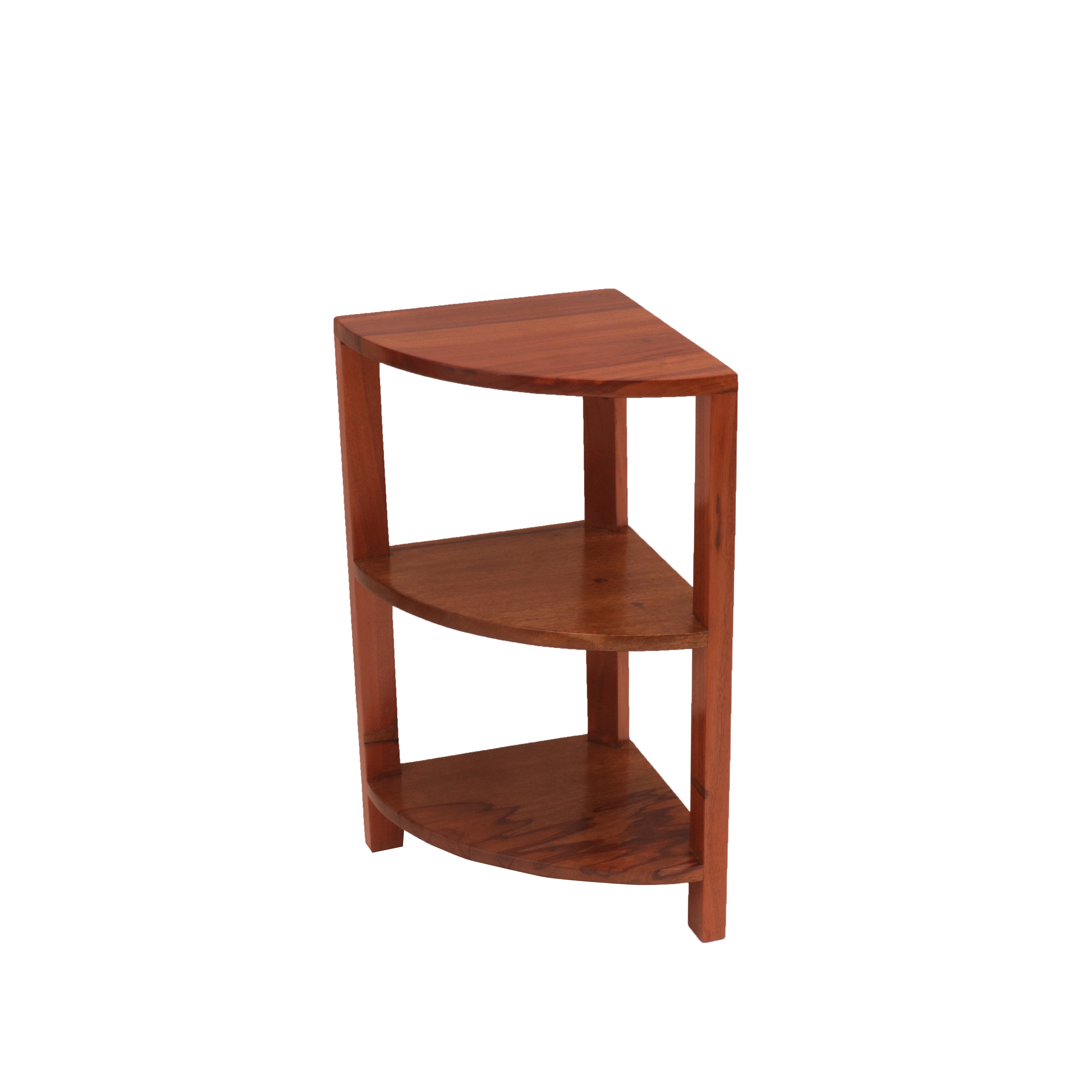 3 Shelf Wood Corner Rack Rack